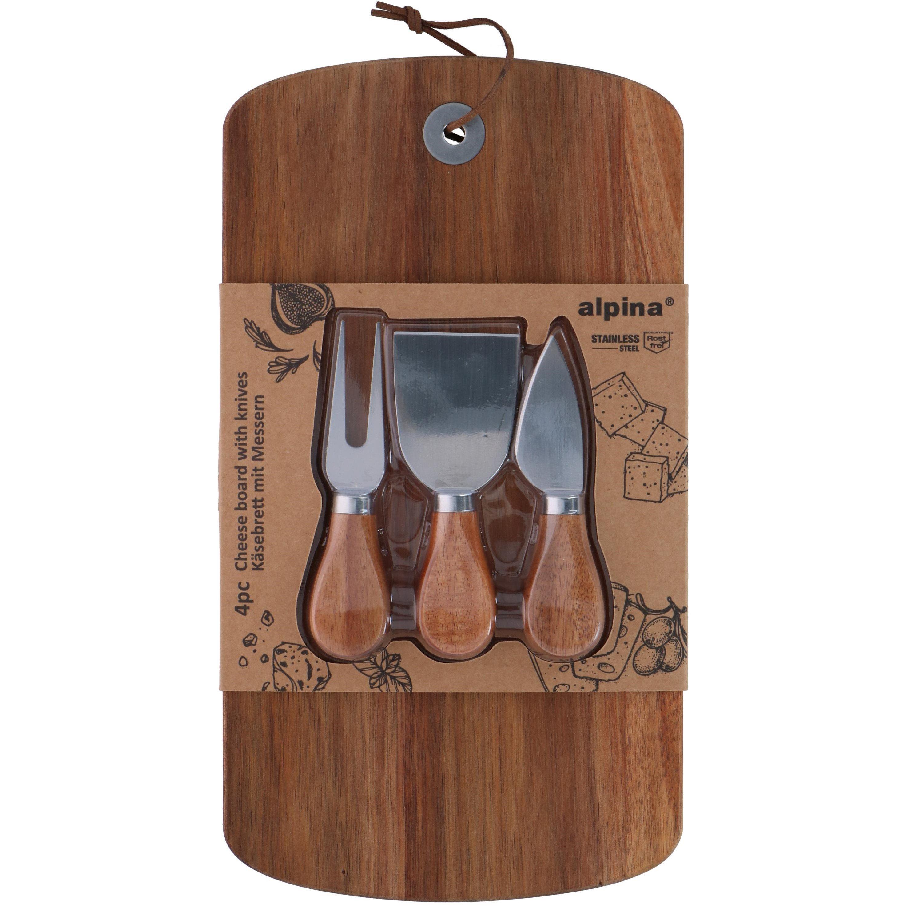 Brown - Alpina - Board with Knife - 1