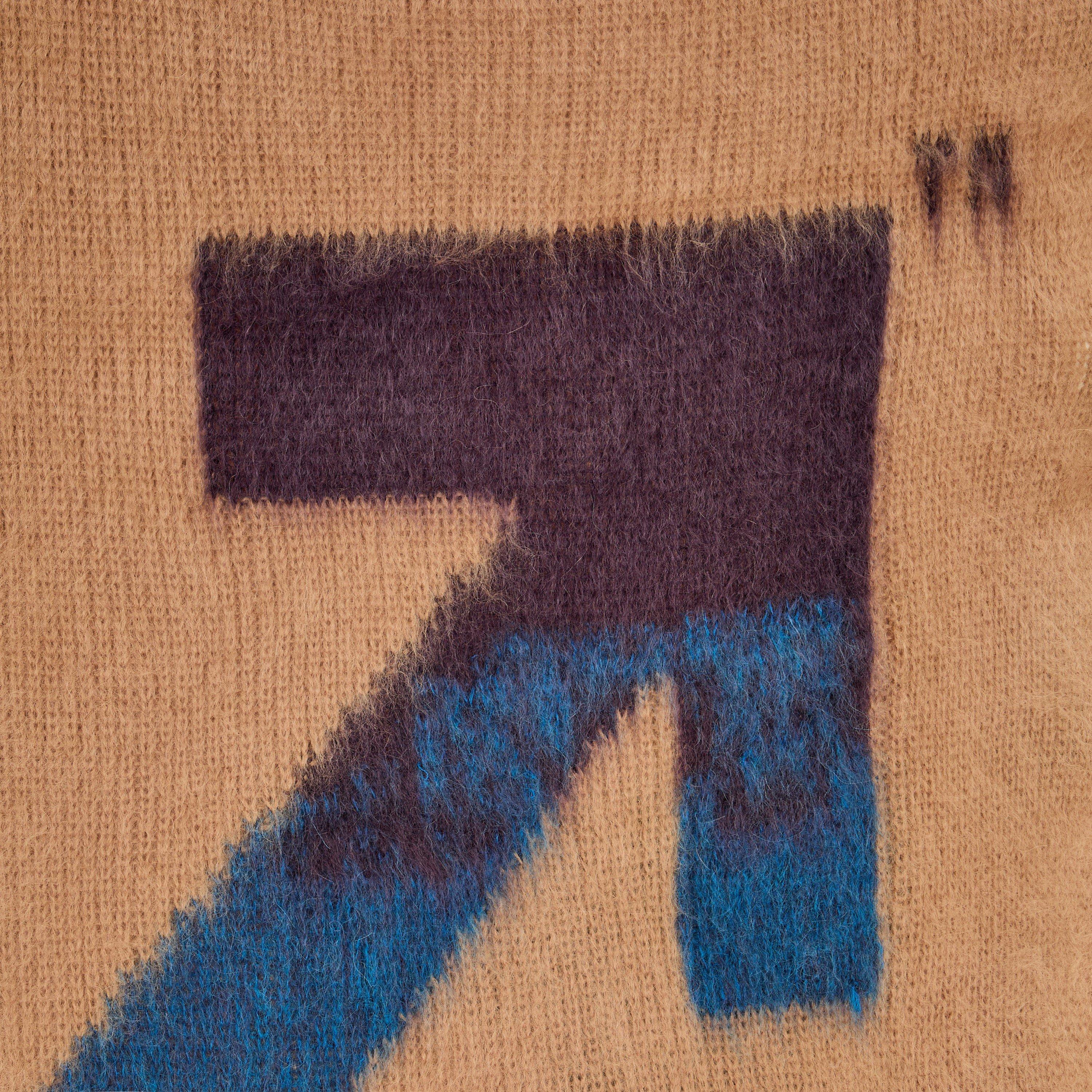 Camel Escuro - Off White - Blanket - 2