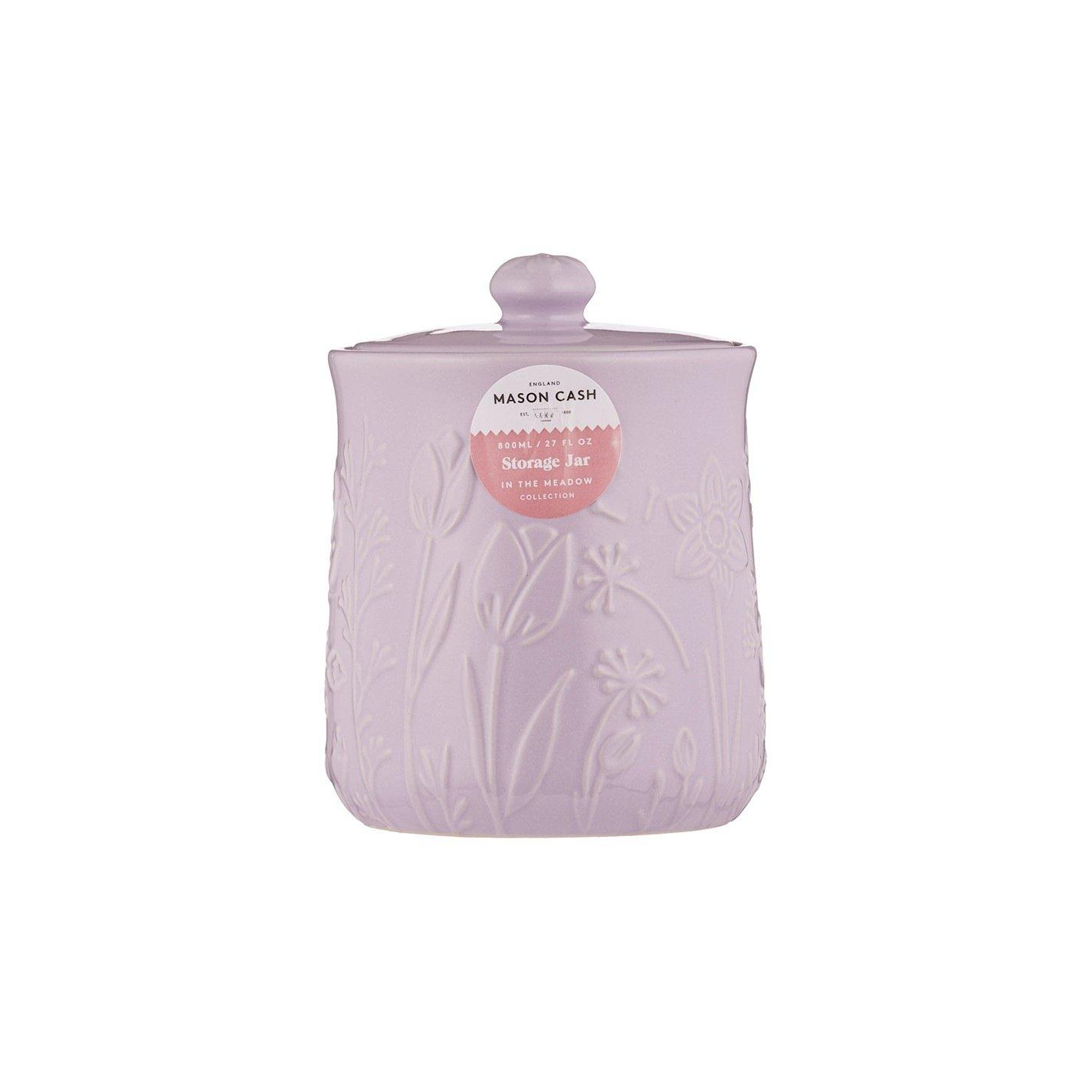 Mason Cash  Storage Jar - Purple - 11.5x15cm