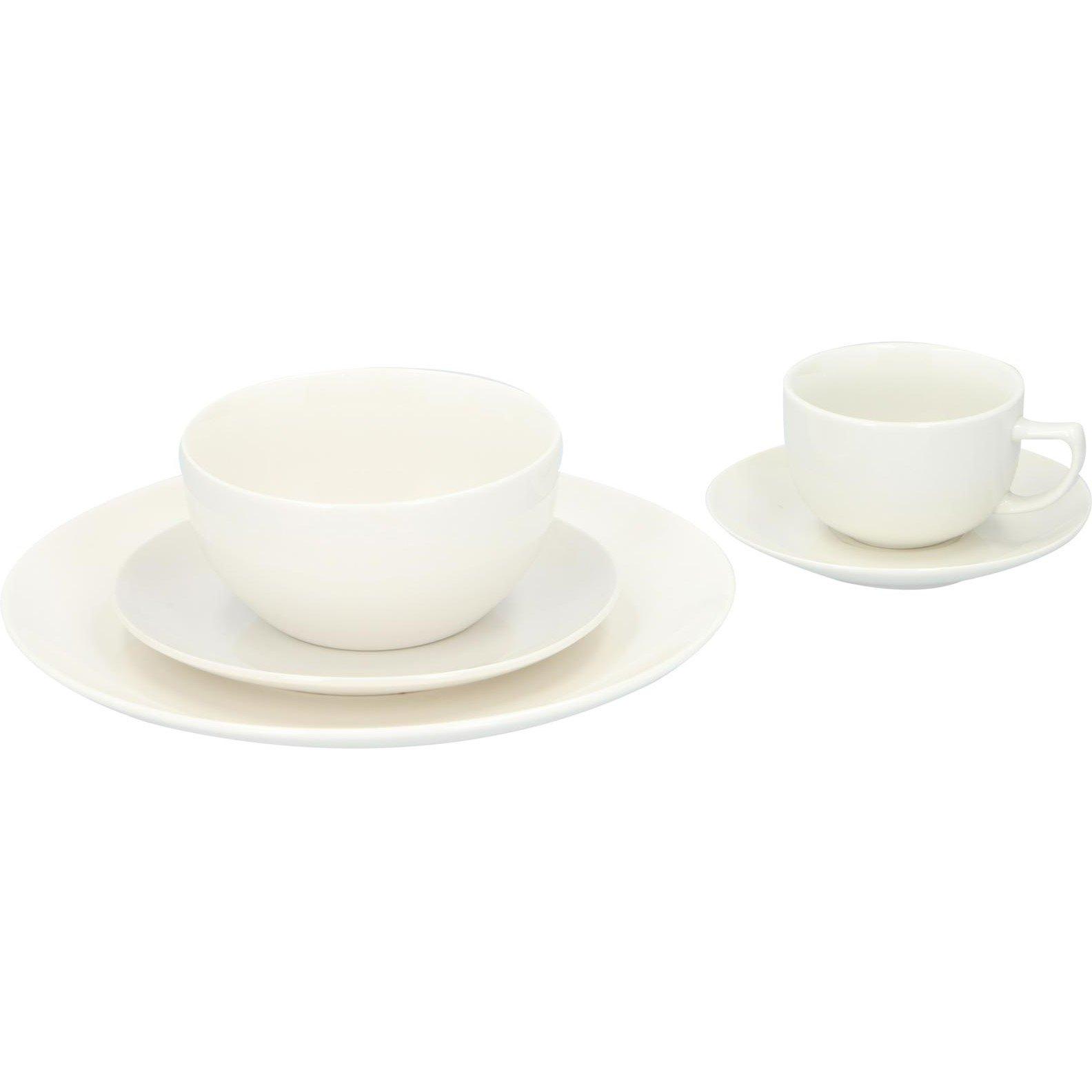White - Alpina - Dinner Set 40pc - 13