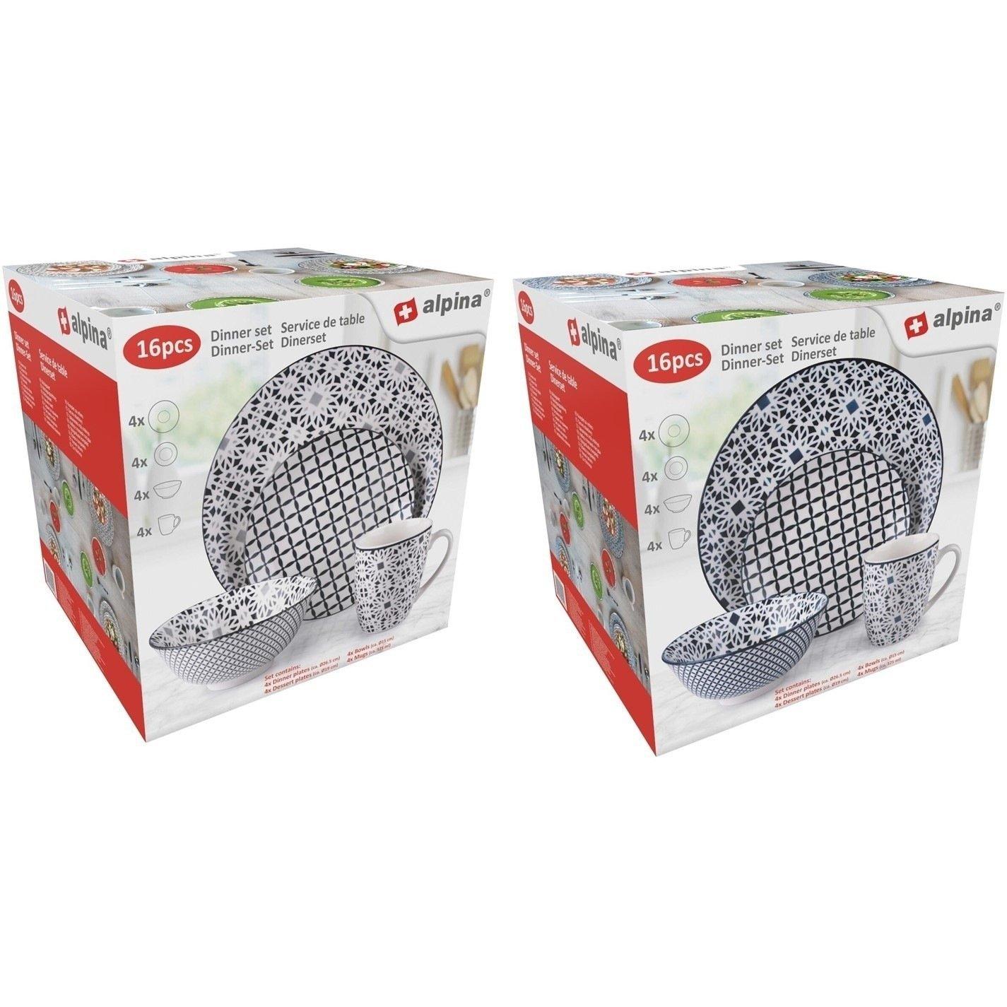 Multi - Alpina - Dinner Set 16pc - 3