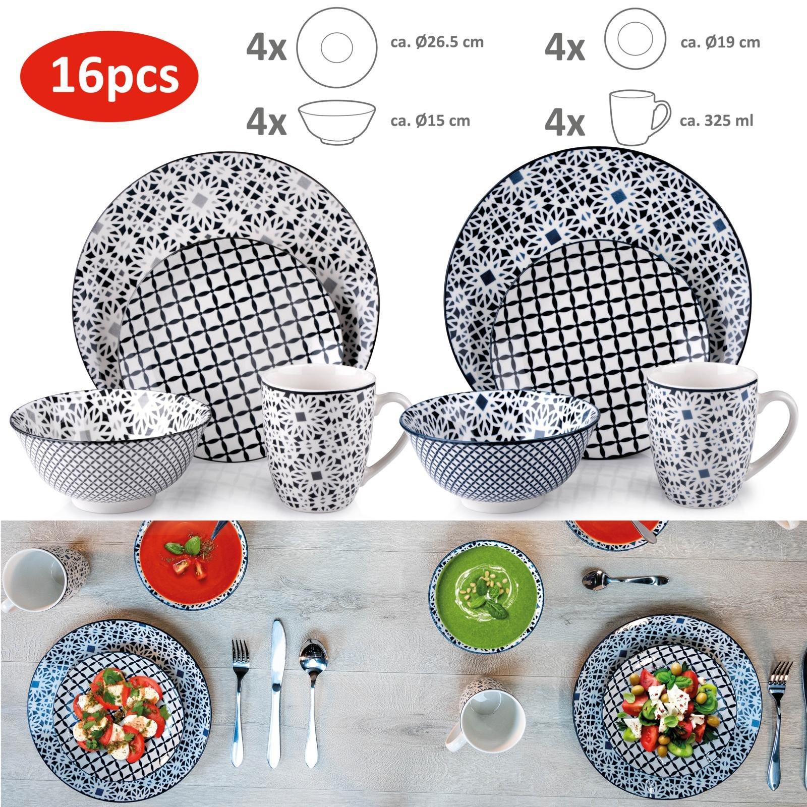 Multi - Alpina - Dinner Set 16pc - 6