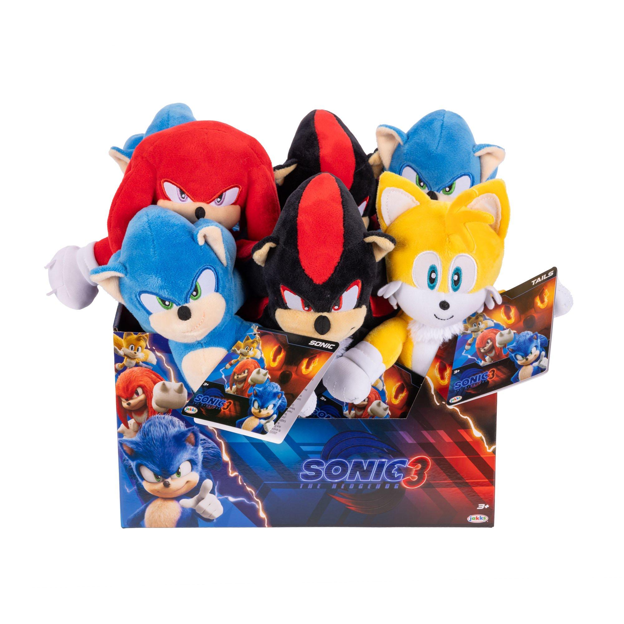 Jakks - Sonic the Hedgehog - 3 MOVIE - 9 BASIC PLUSH - 1