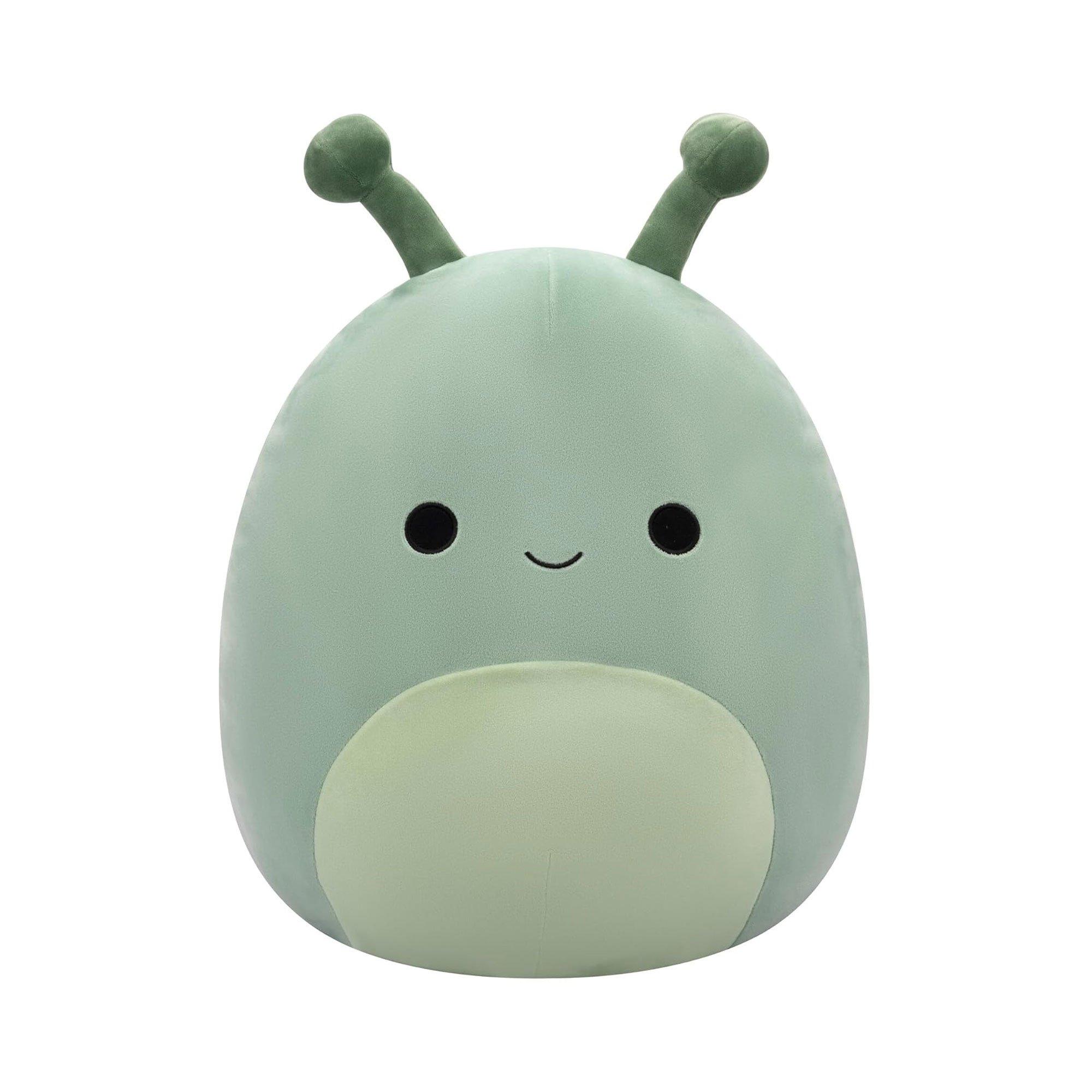 Green Slug - Squishmallows - 16 inch Preeto Olive Green Slug V/Pk
