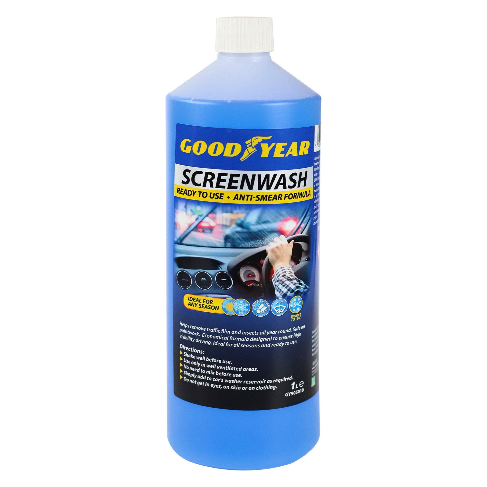 Goodyear  Screenwash 1 Litre And 5 Litre Blue - 5 Litres