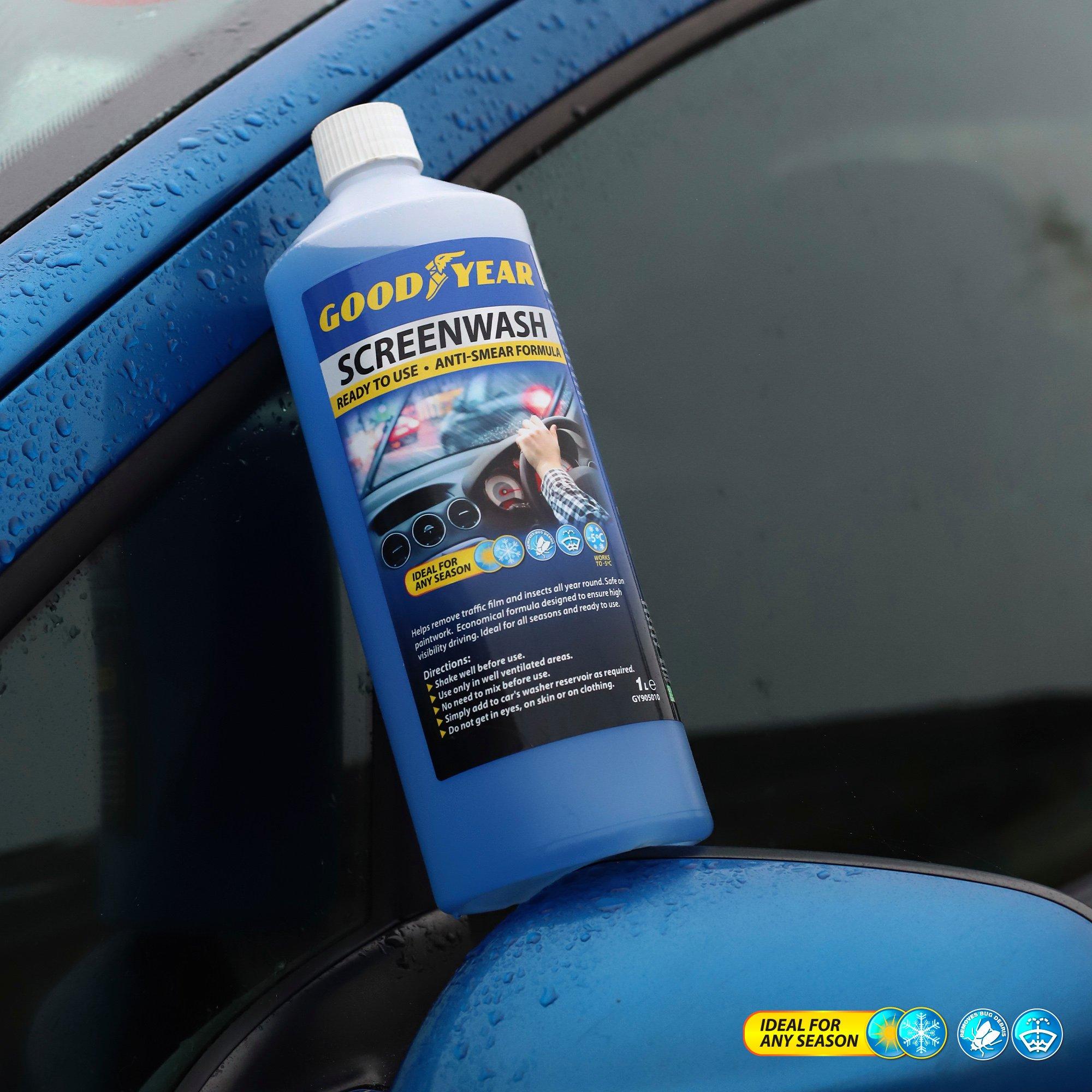 Blue - Goodyear - Goodyear Blue Screenwash 1 Litre and 5 Litre - 2