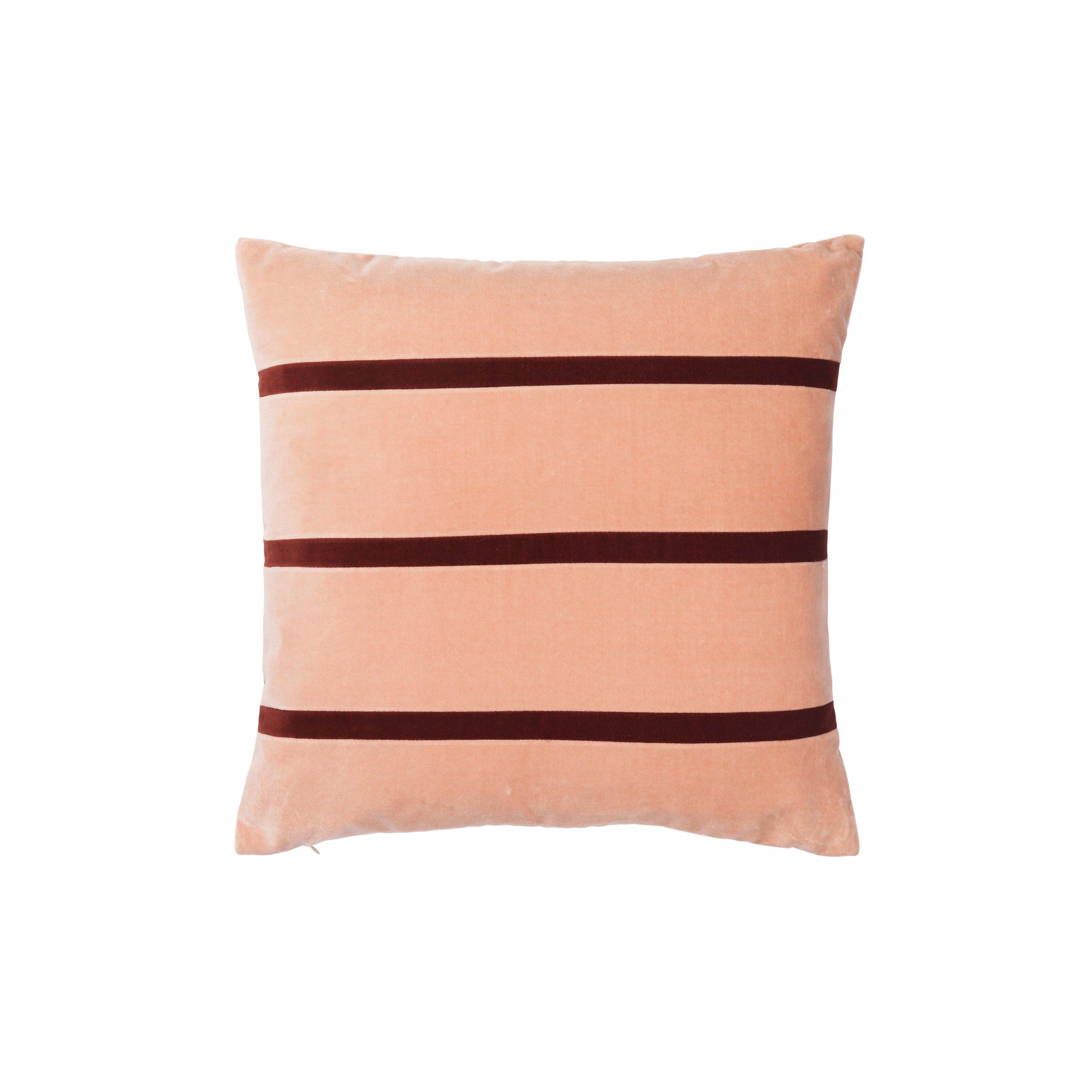 Christina Lundsteen Gemma Cushion 50cm x 50cm - Rose / Wine