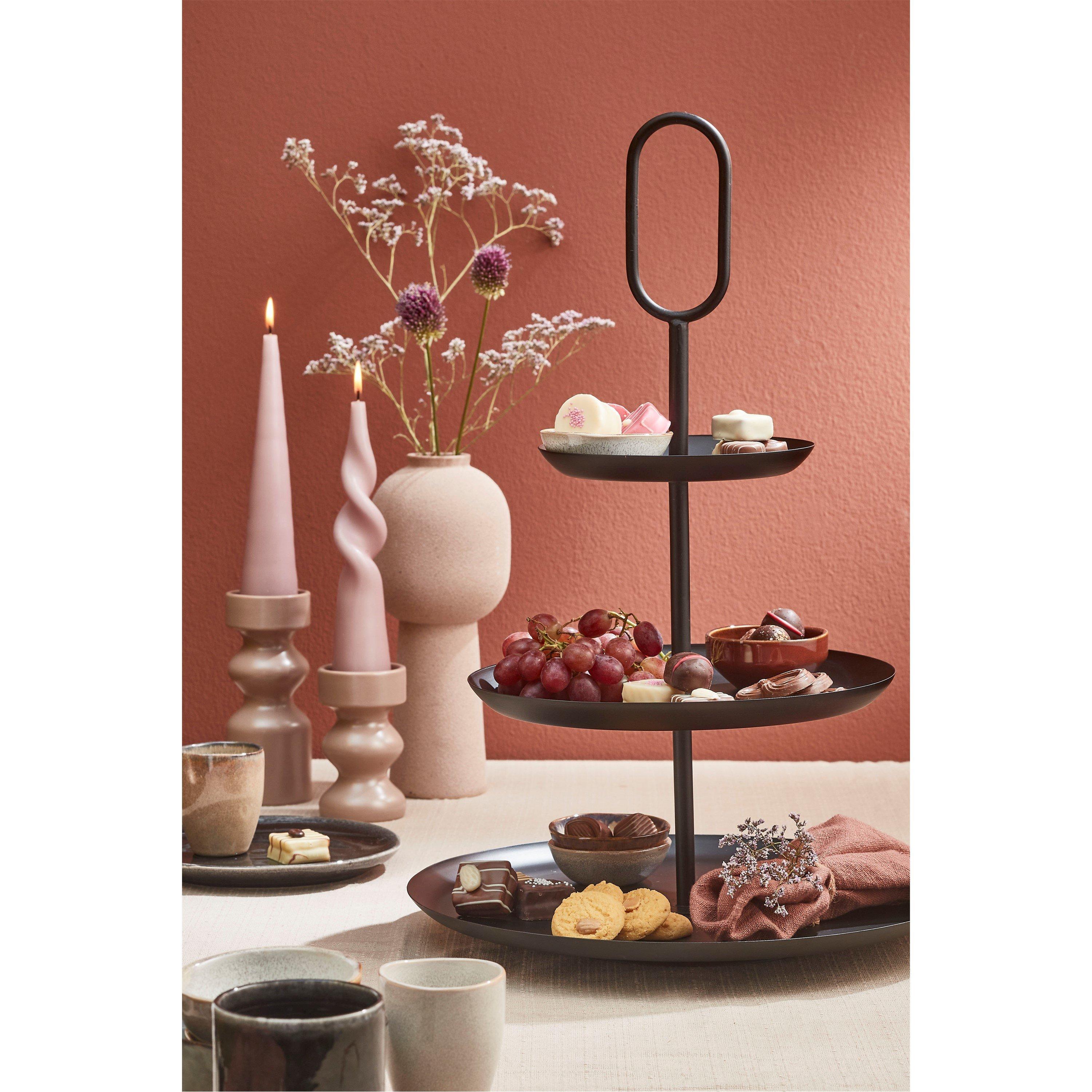 Black - Mica - Rama tiered stand - 5