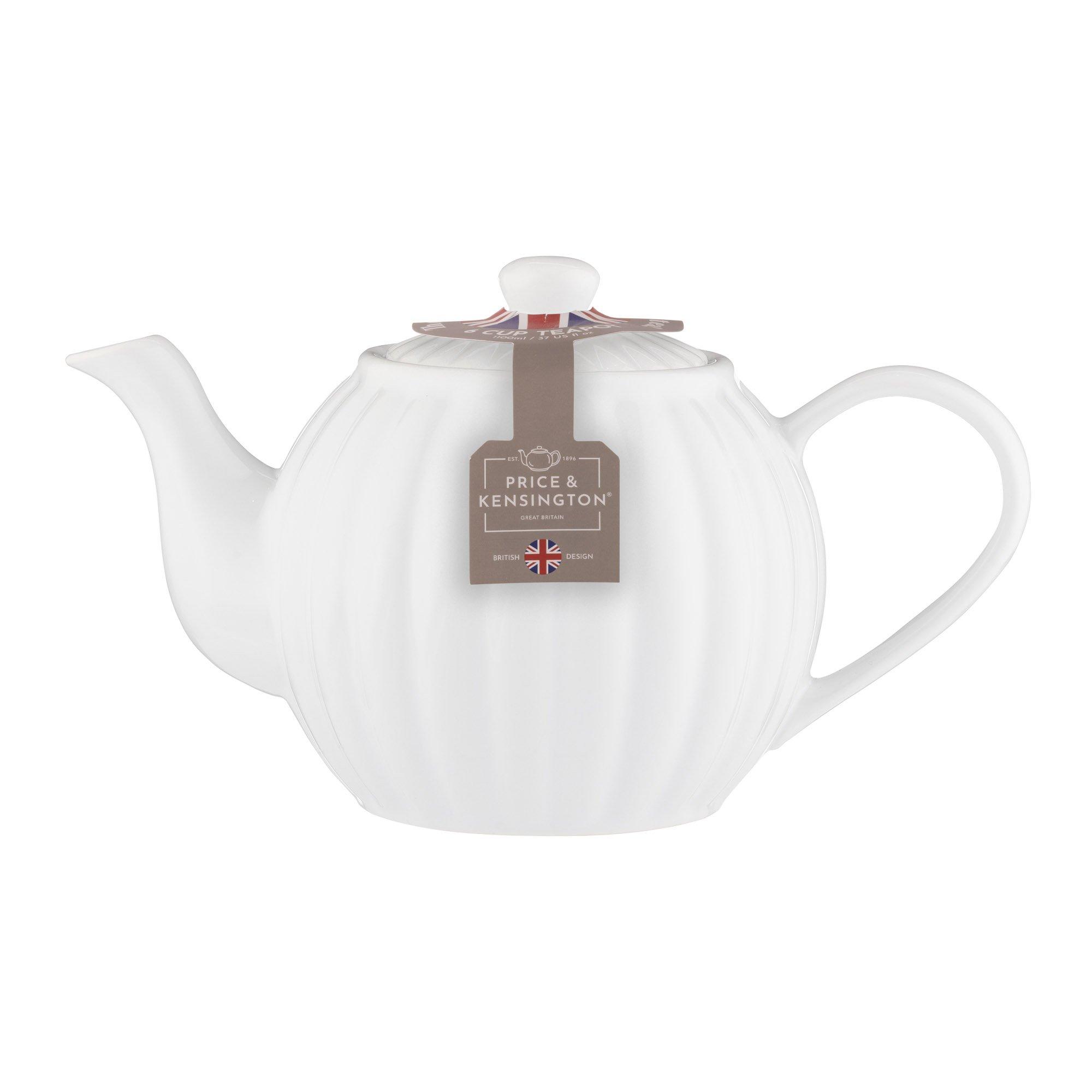 White - Price and Kensington - Luxe 6 Cup Teapot - 2