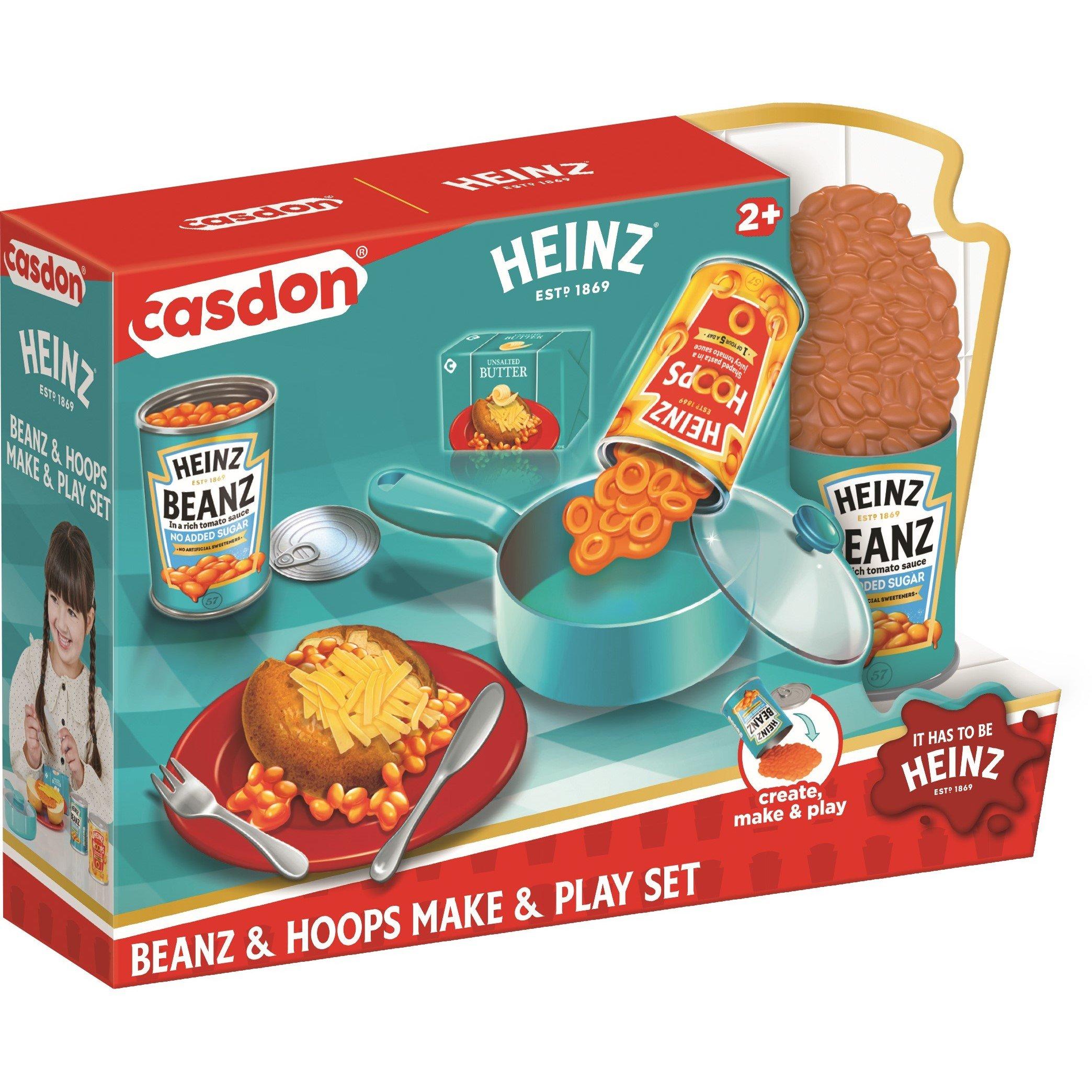 Casdon - Casdon - Heinz Toy Beanz Hoops Make & Play Food Set - 5