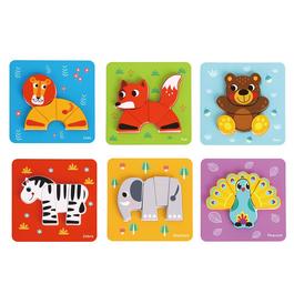 Tooky Toys TT Animal Puzzle Toys Babies
