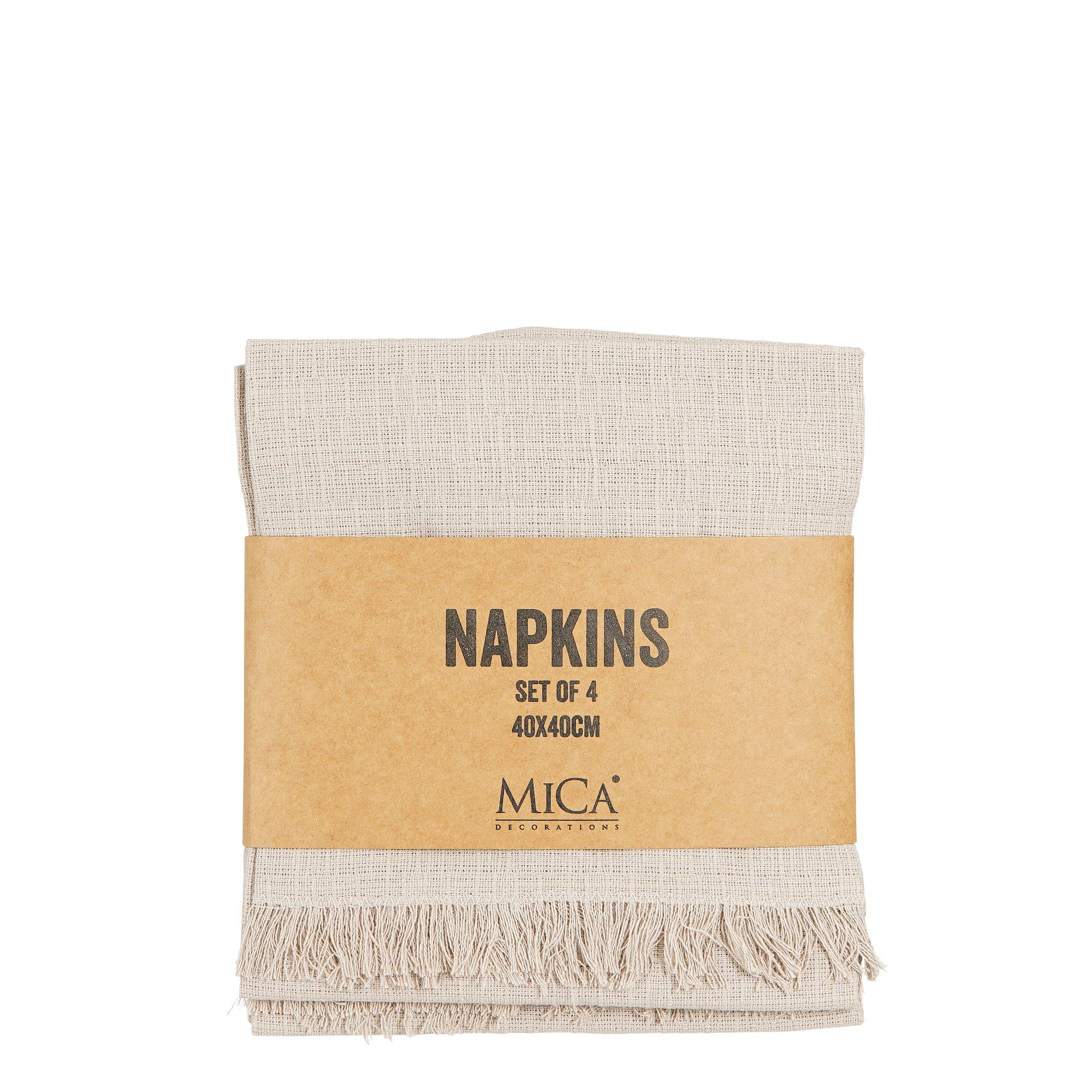 40x40cm - Mica - Villia napkin 4 pieces - 2