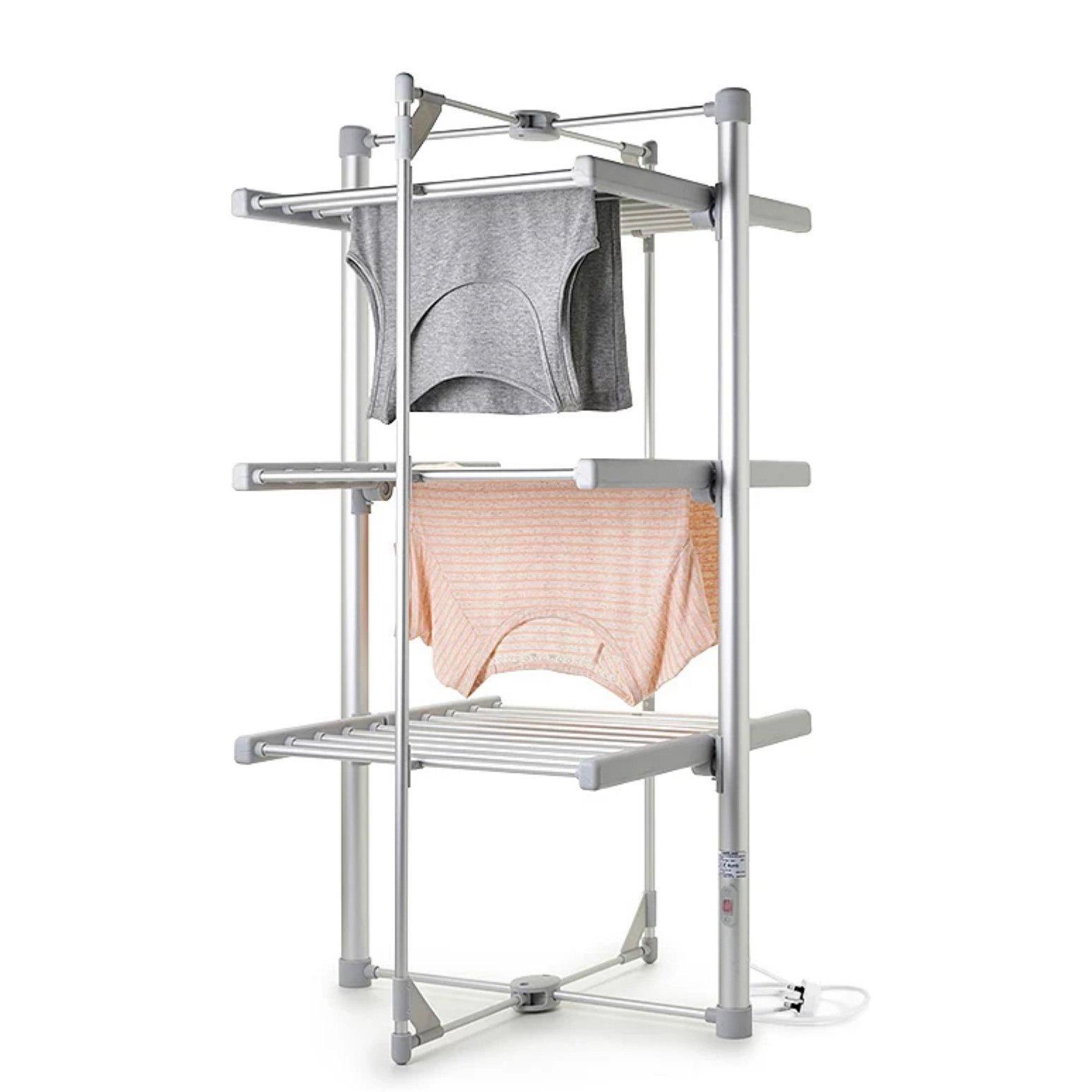 Metallics - Vybra - 3-Tier Heated Airer - 3
