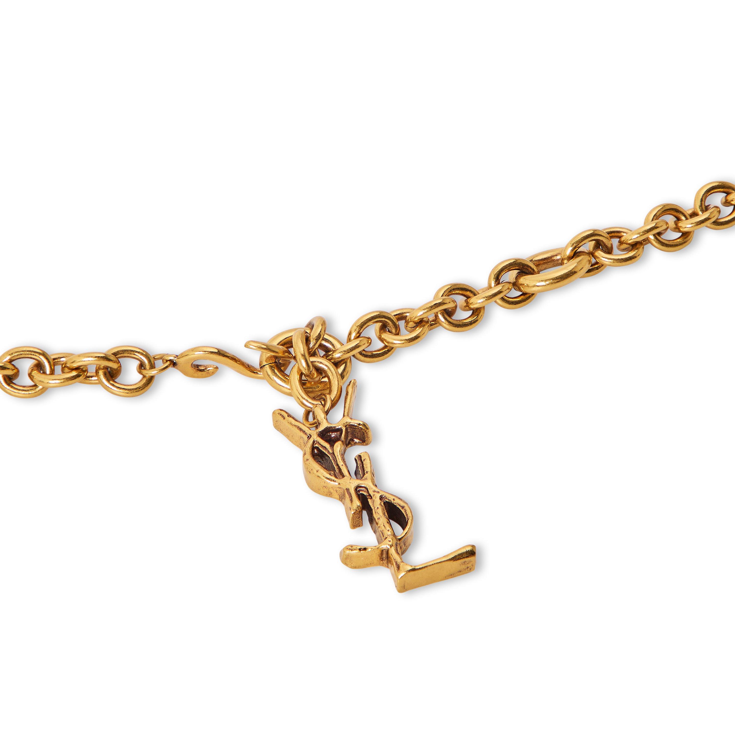 Light Bronze - Saint Laurent - Women's Chain Belt - 3