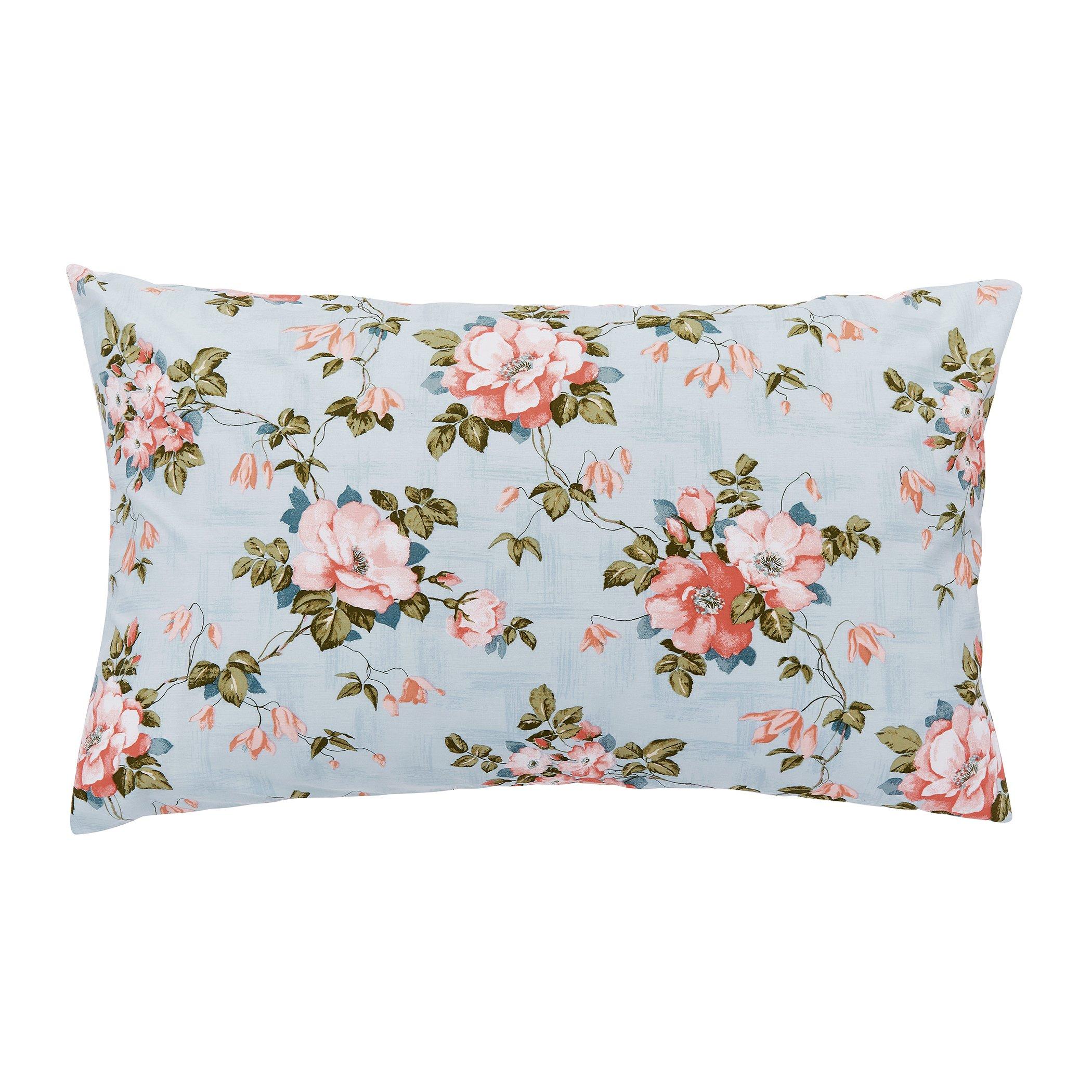Duck Egg - Fable - Wild Rose Duvet Cover Set - 3