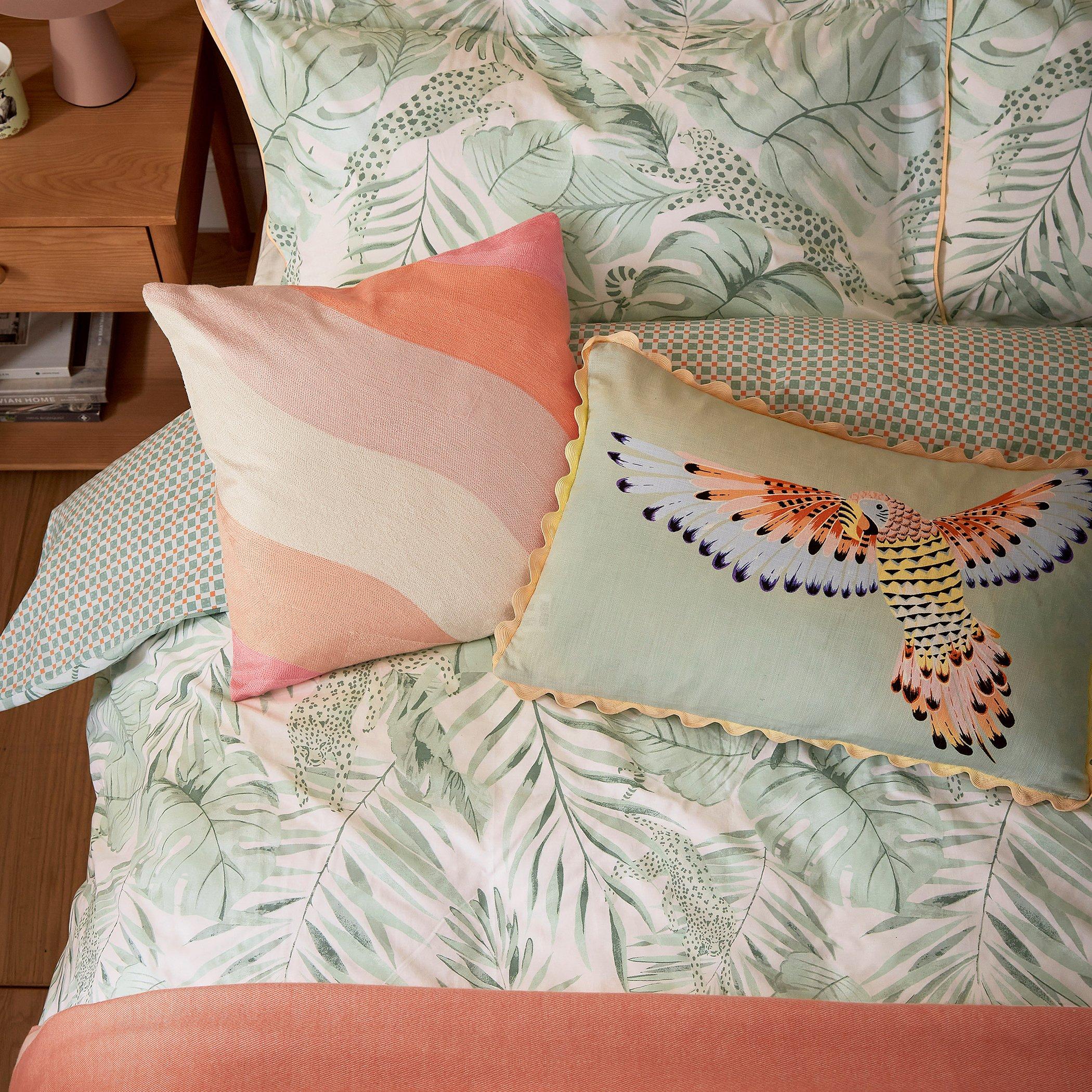 Sage - Yvonne Ellen - Tropical Safari Duvet Cover Set - 4