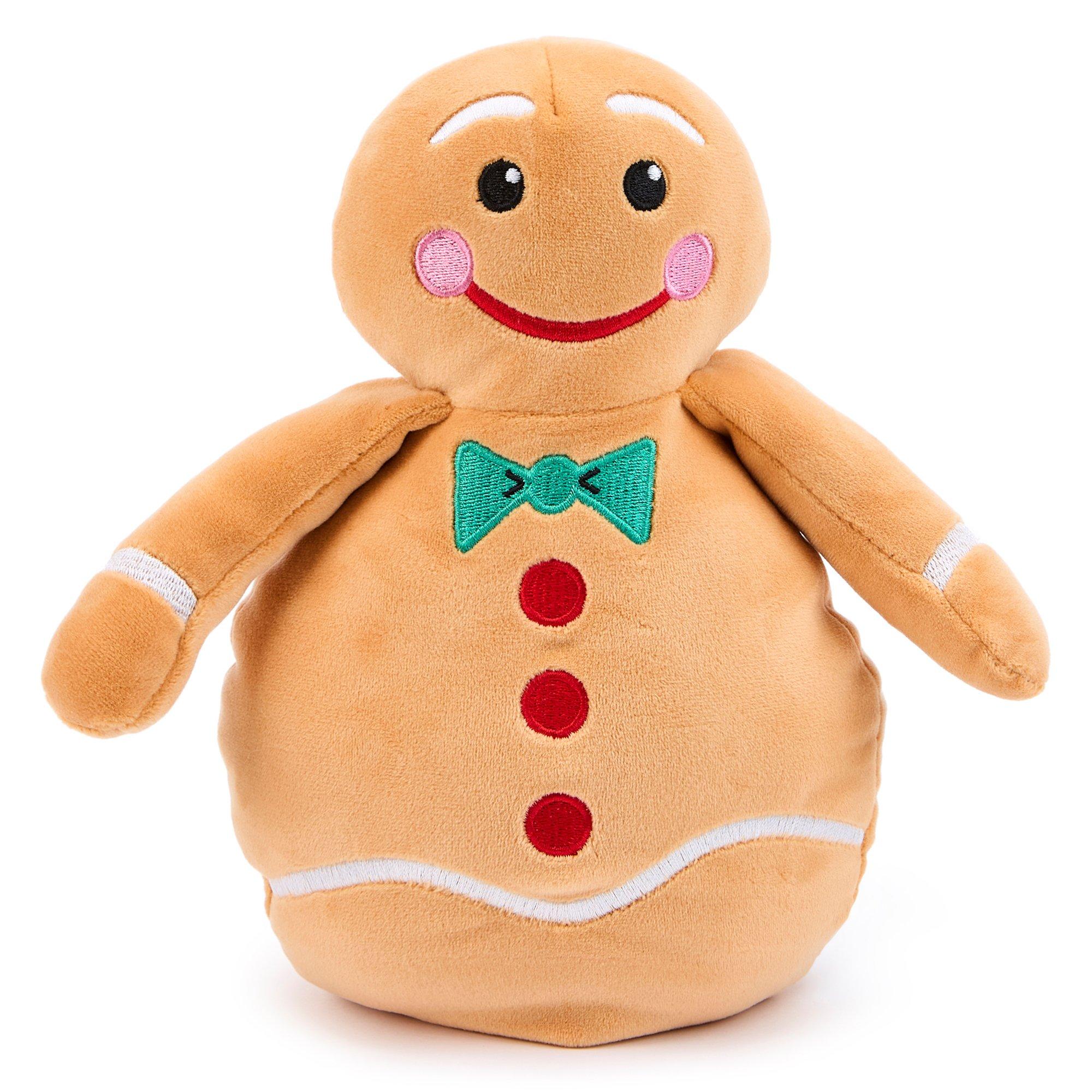 Zappi Co  Team Gingerbread Man Soft Toy 25Cm - Brown