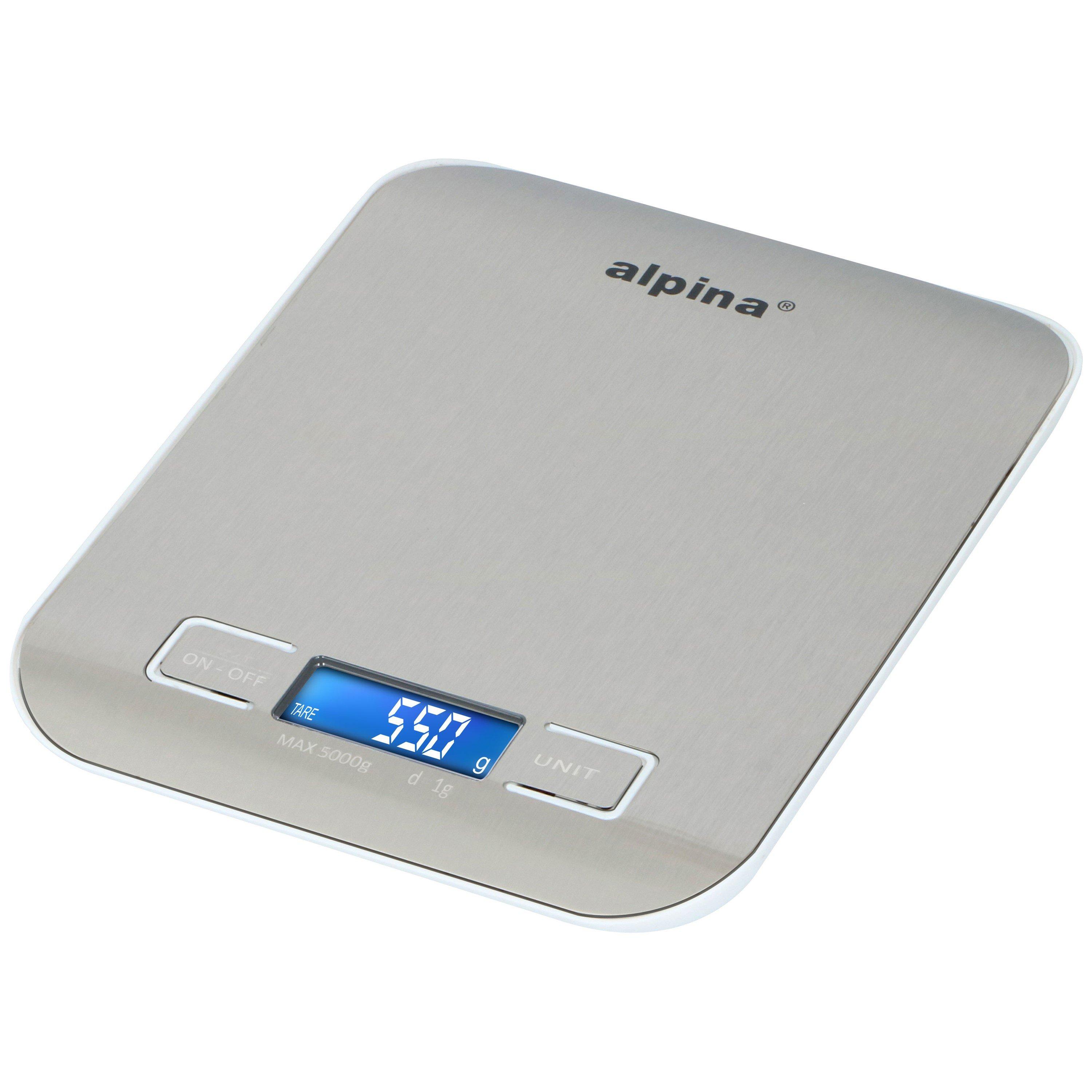 Multi - Alpina - Kitchen Scale 5kg Digital Metal - 2