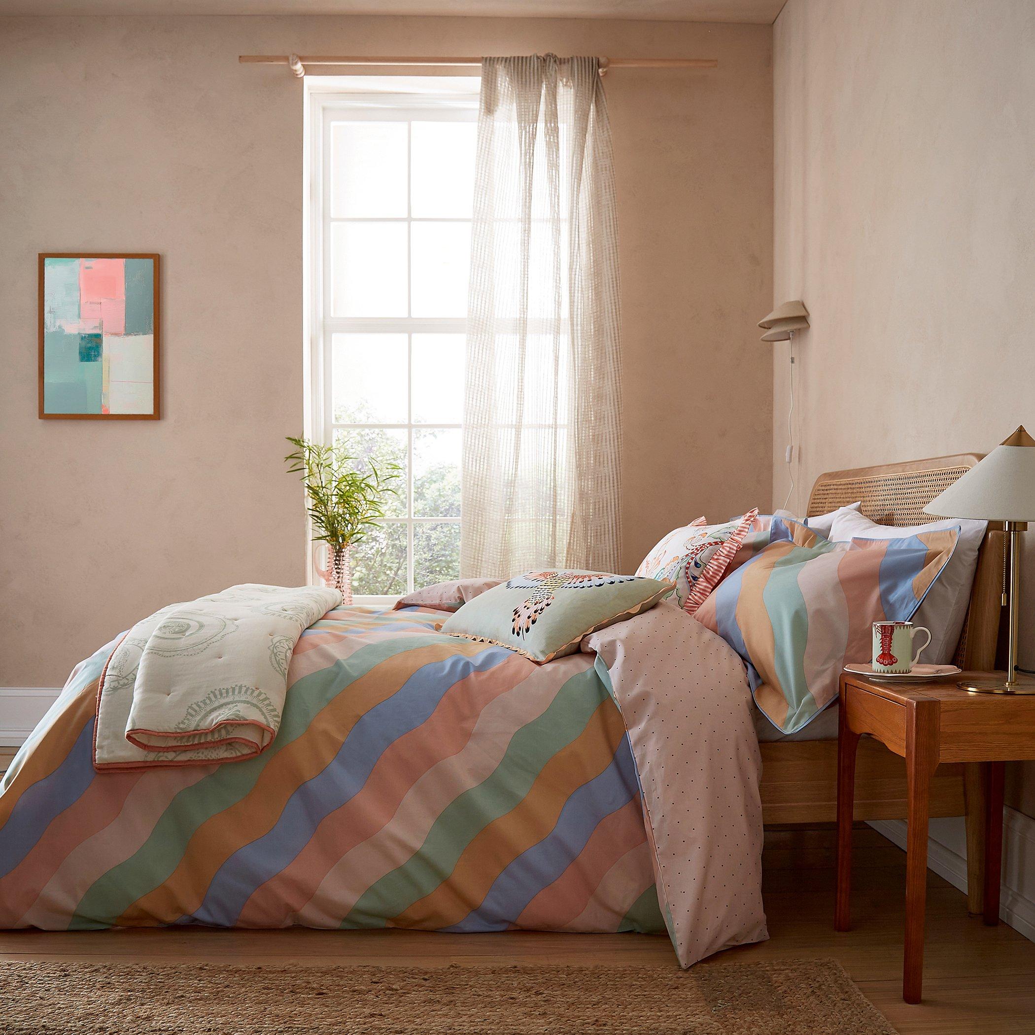 Yvonne Ellen  Signature Duvet Cover Set Stripe - King