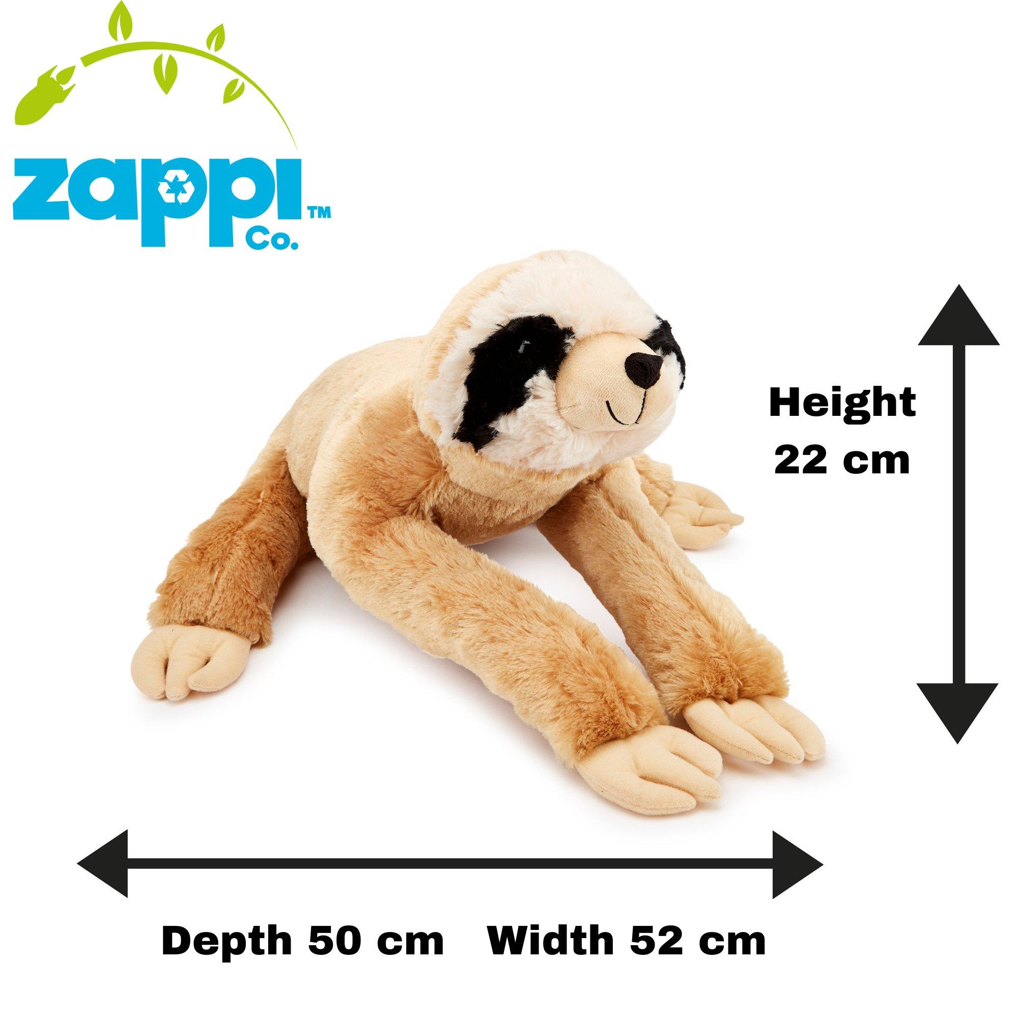Brown - Zappi Co - Hanging Sloth Soft - 5