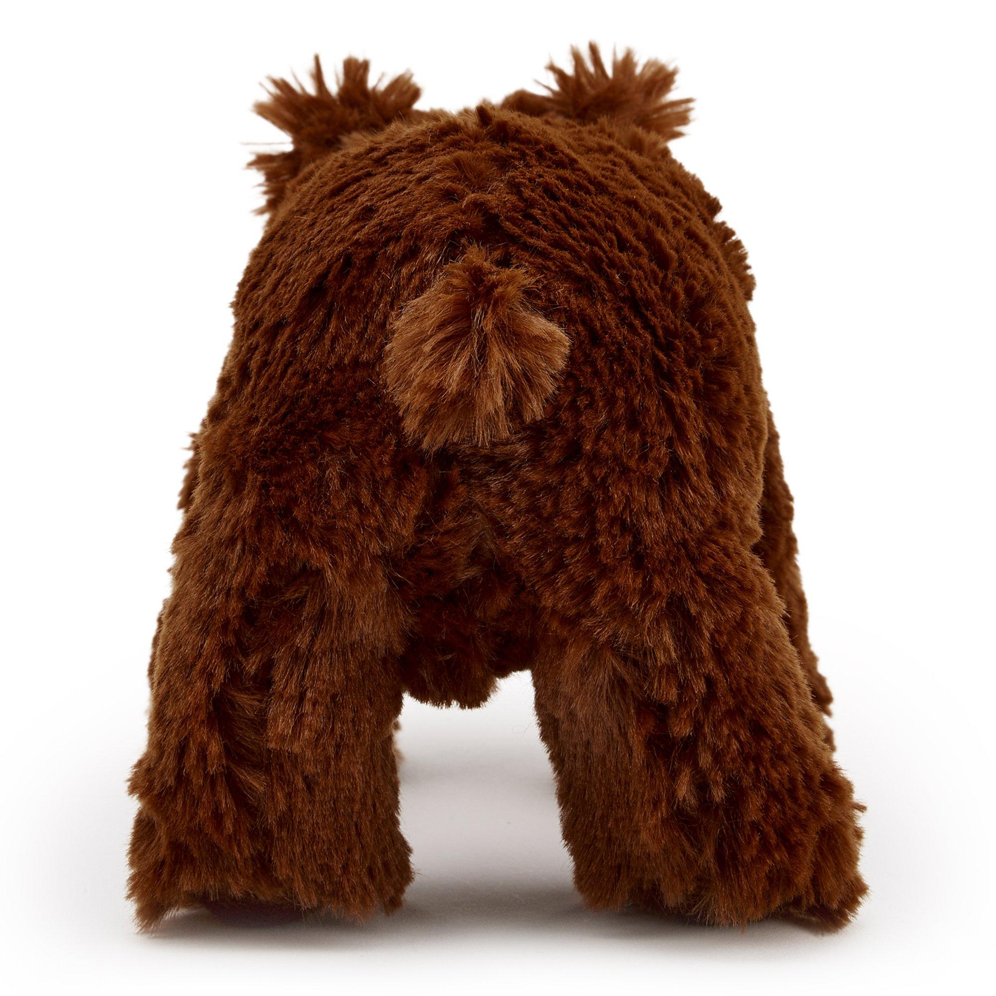 Brown - Zappi Co - Zappi Co Bear Soft Toy 21 cm ECO - 4
