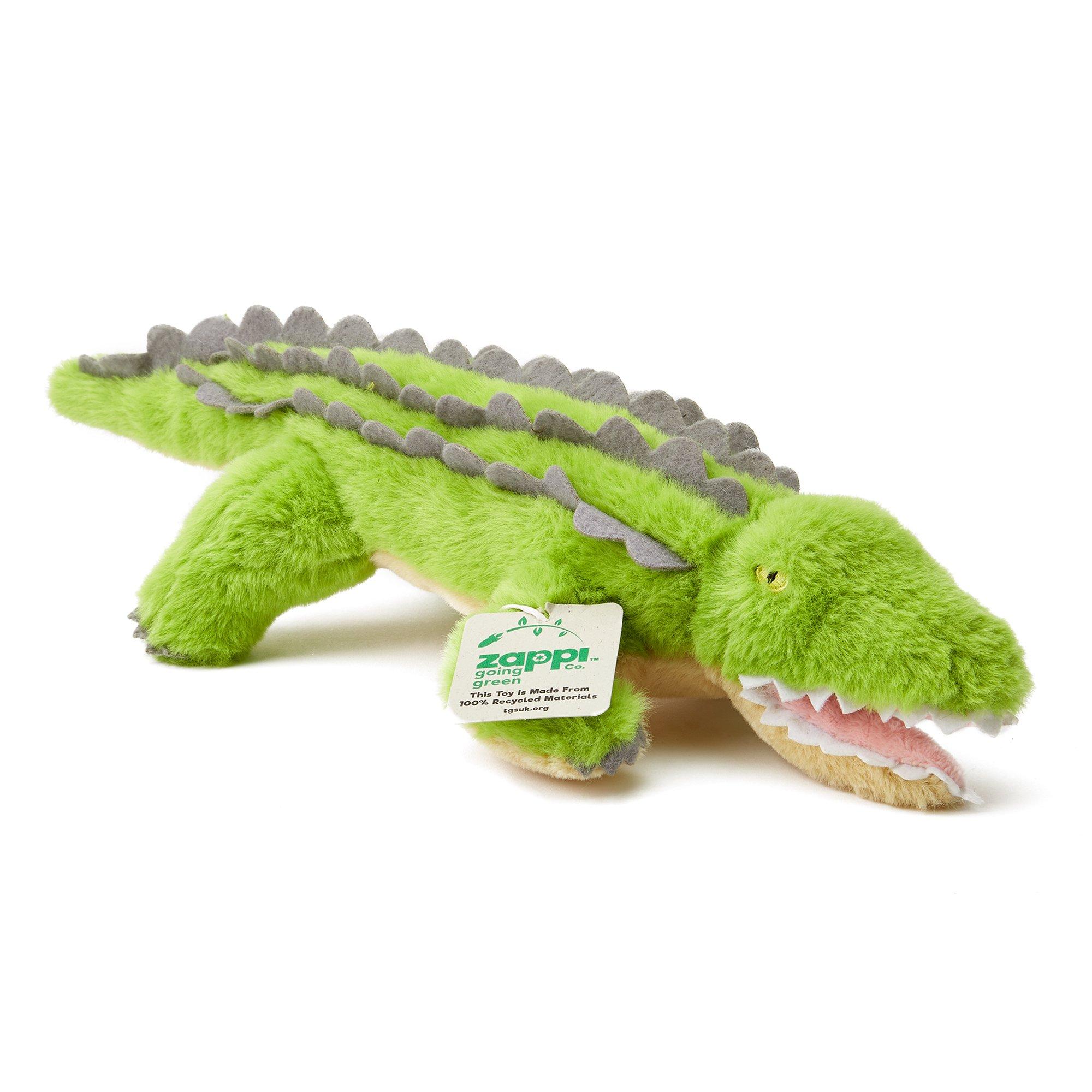 Green - Zappi Co - Zappi Co Crocodile Soft Toy 38 cm ECO - 4