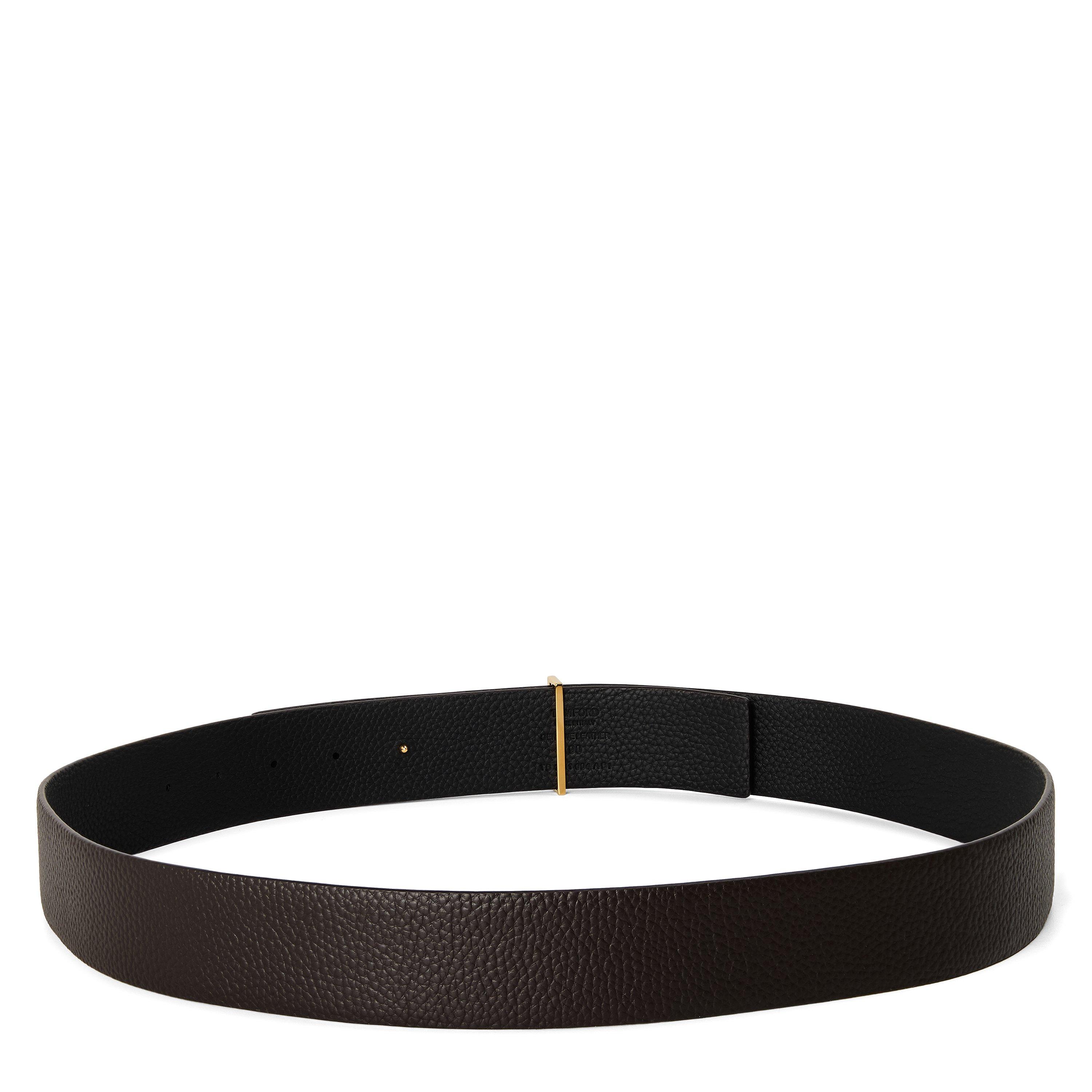 Gold/Black - Tom Ford - TF 38mm Belt Sn64 - 2