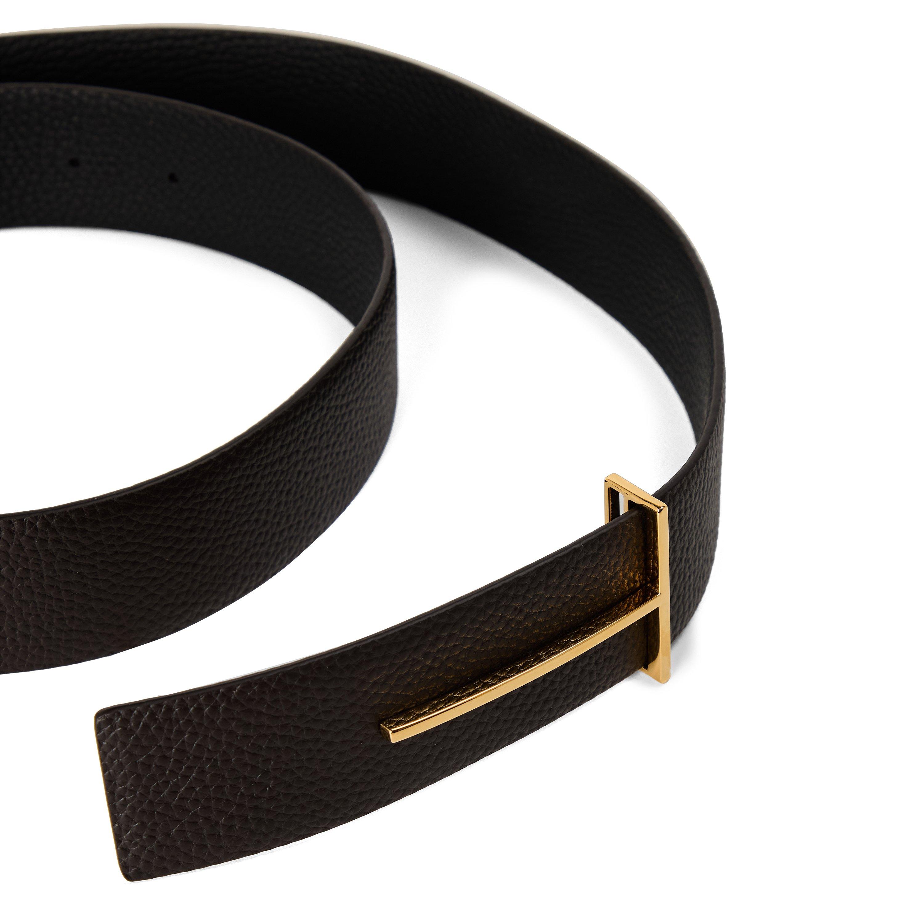 Gold/Black - Tom Ford - TF 38mm Belt Sn64 - 3