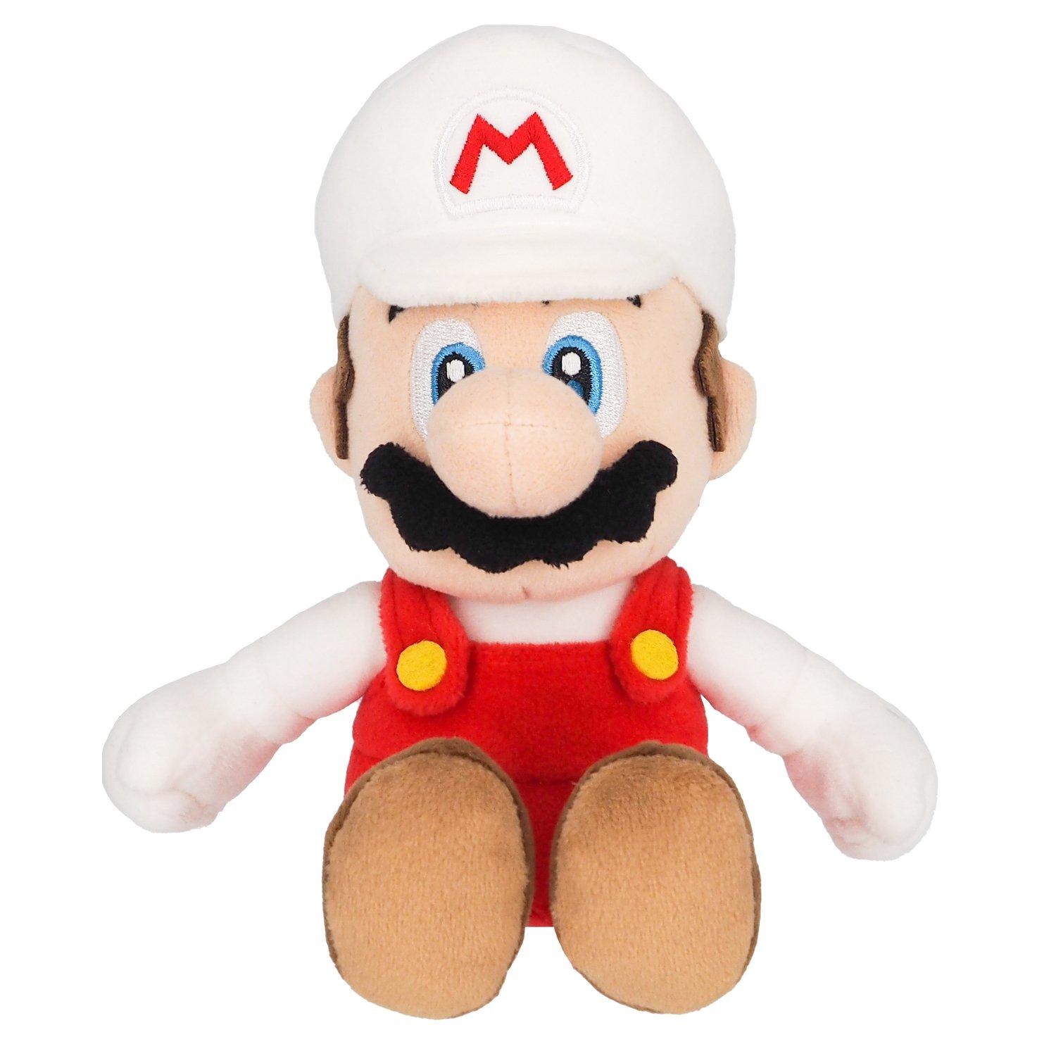 San-ei - Super Mario - Fire Mario Plush - Small - 1