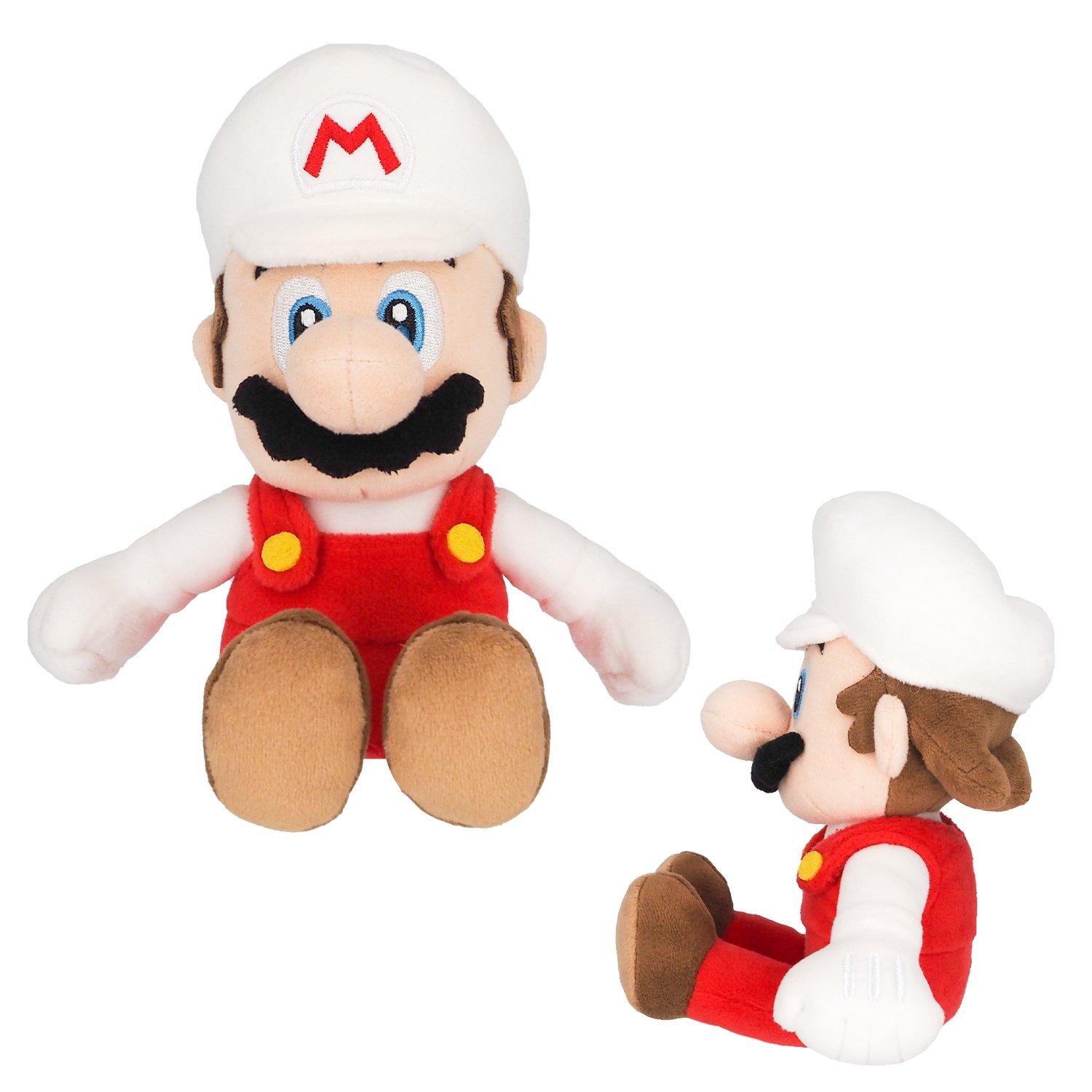 San-ei - Super Mario - Fire Mario Plush - Small - 4
