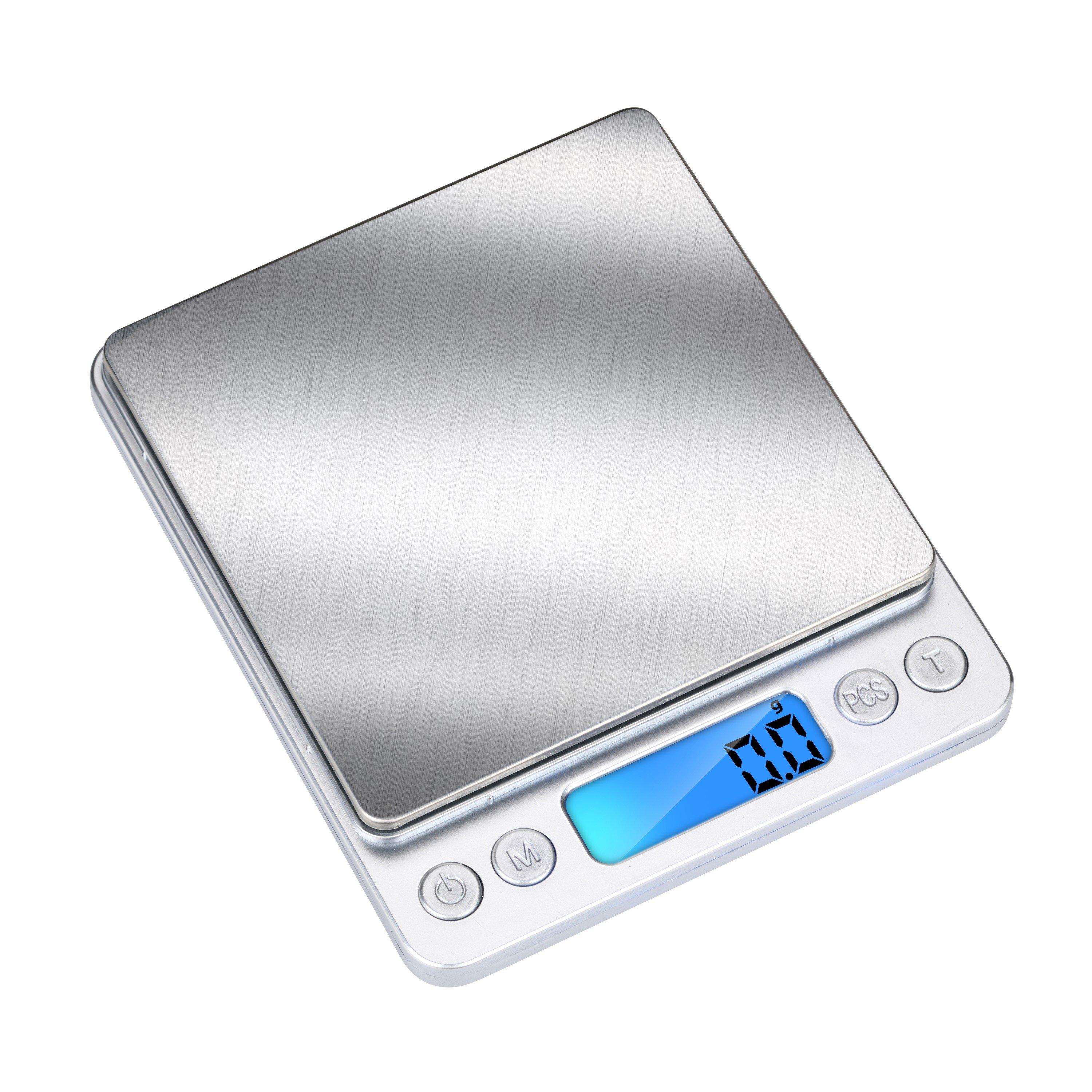 Alpina  Digital Kitchen Scale With 2 Trays - 