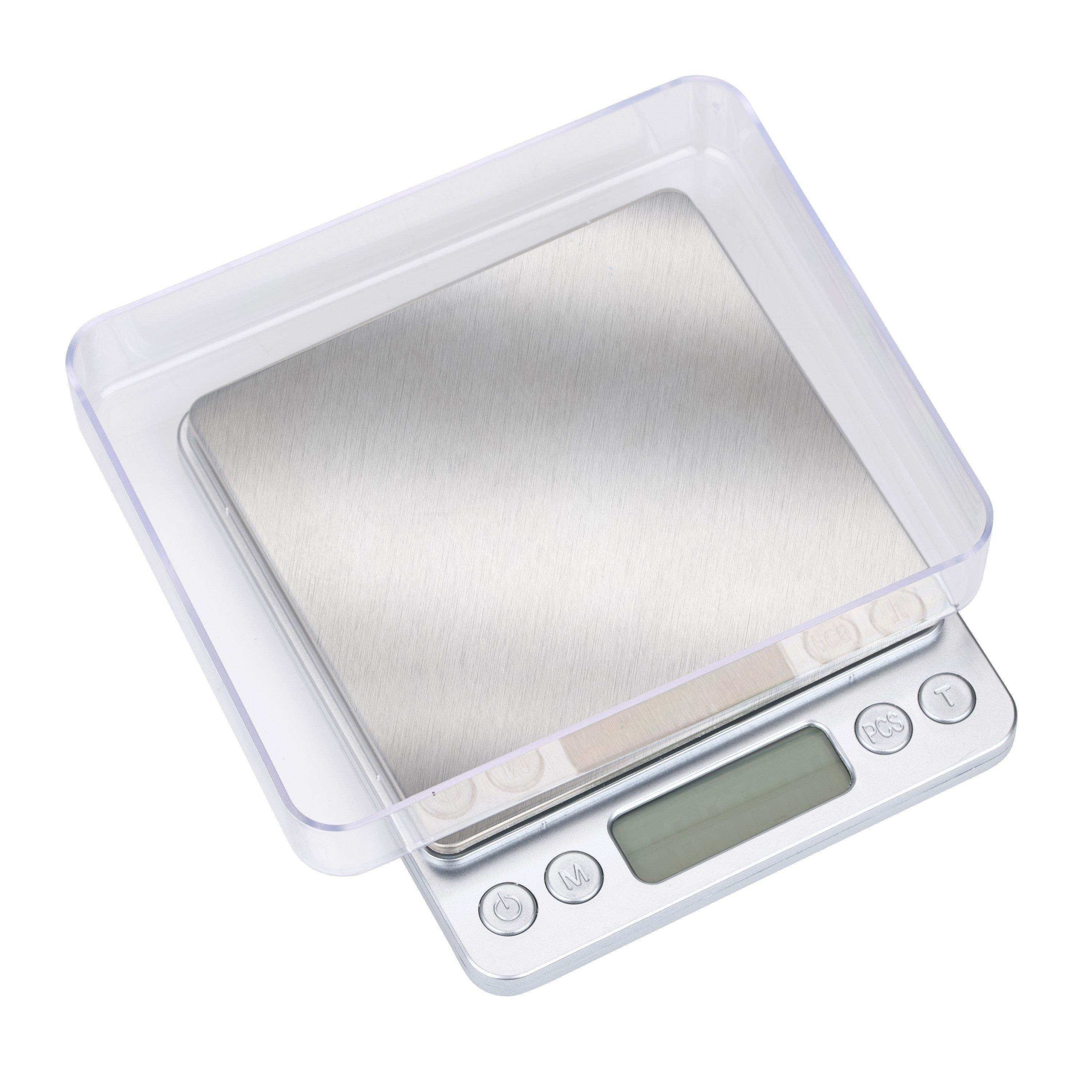 Meerkleurig - Alpina - ALPINA Digital Kitchen Scale with 2 Trays - 2