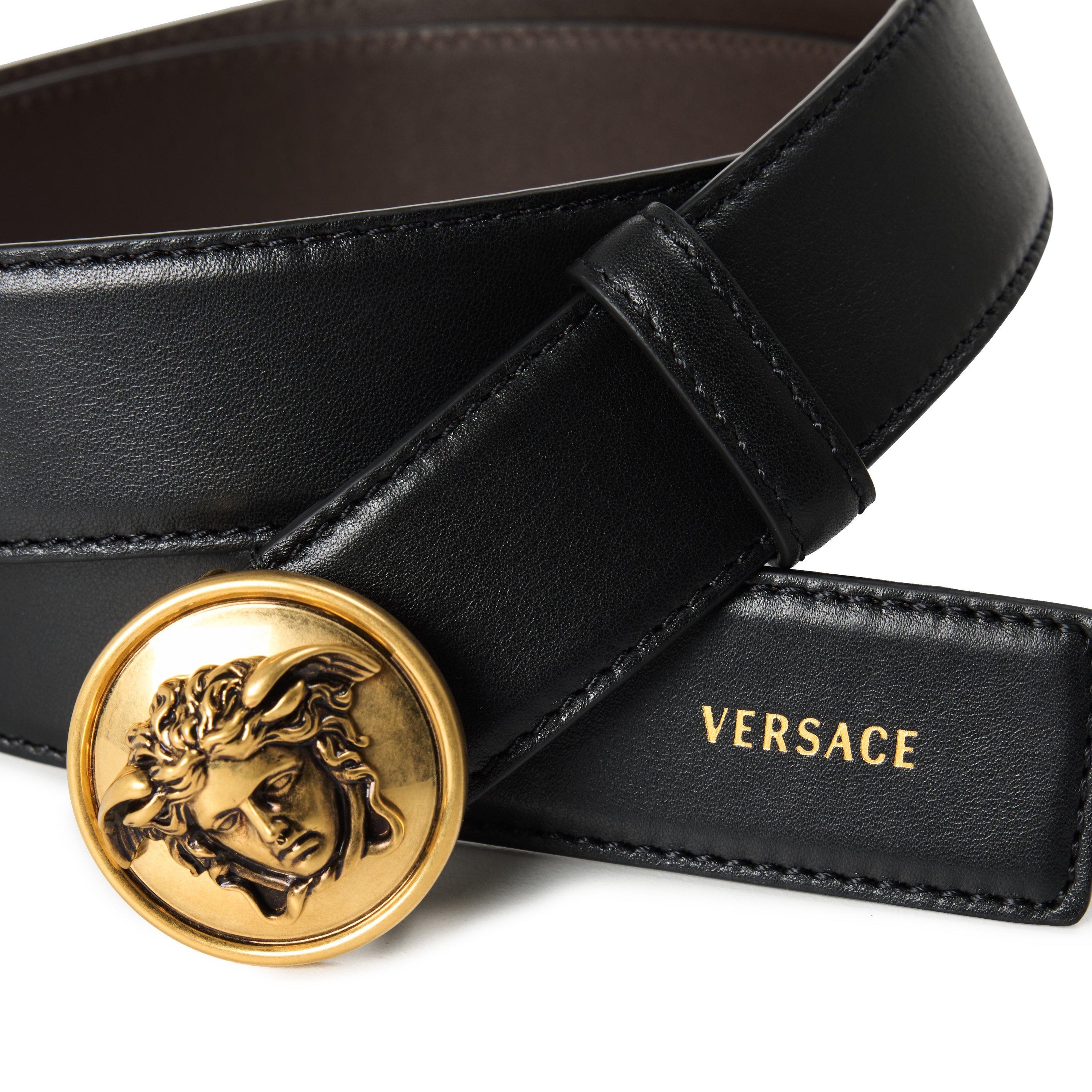 Black/Gold - Versace - Versace Medusa Blt Sn63 - 4