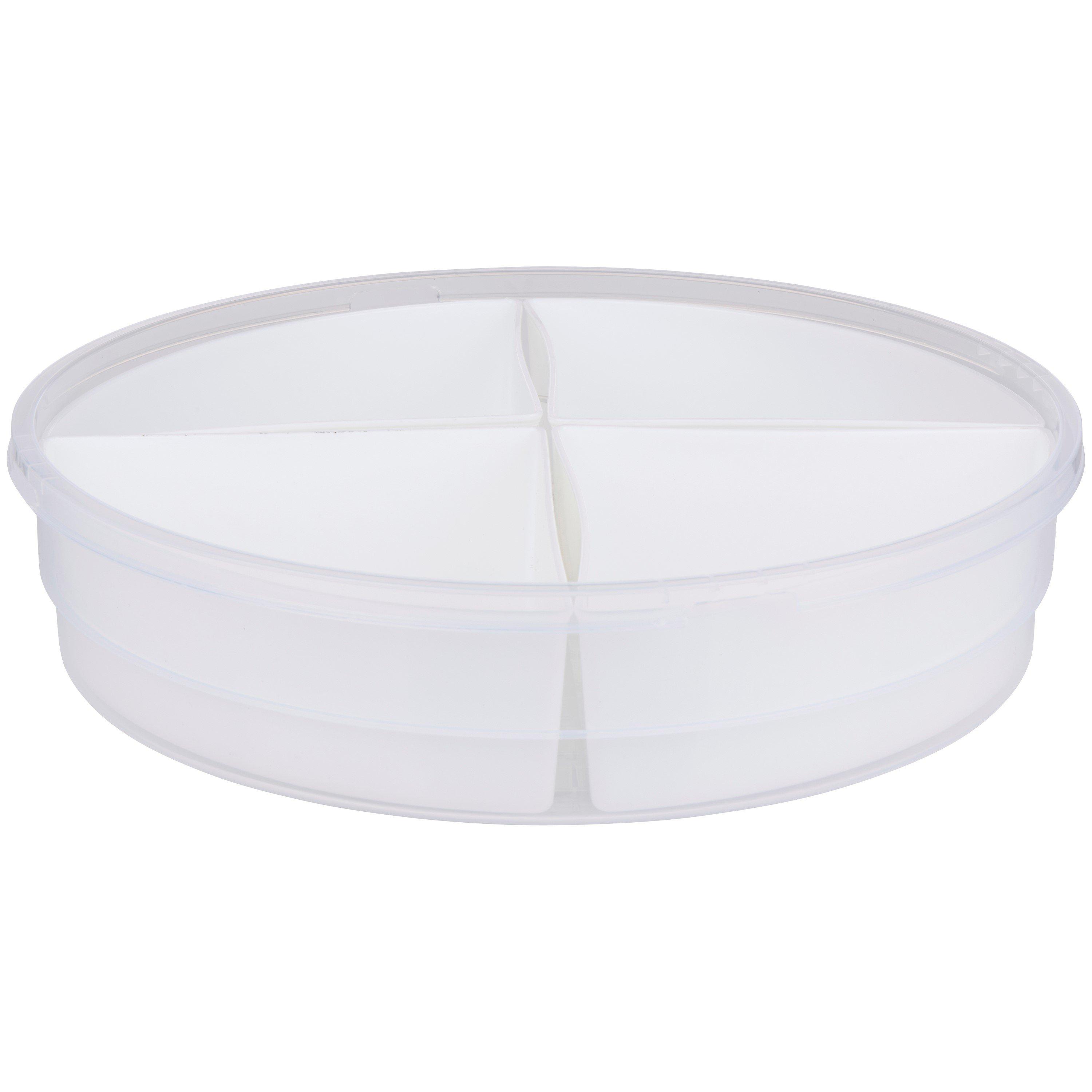 Meerkleurig - Alpina - ALPINA Round Storage Box with 4 Compartments 30.5cm - 5