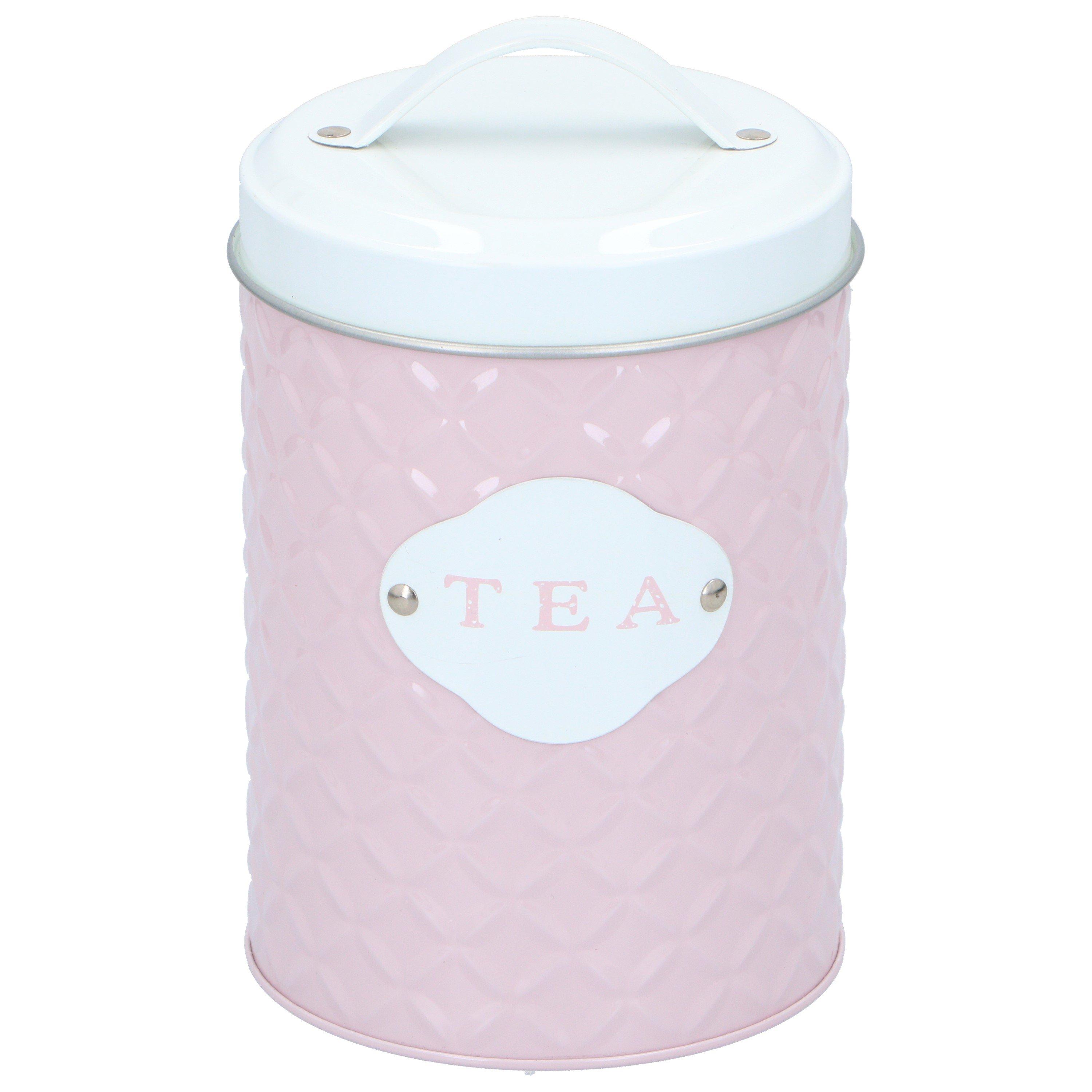 Multi - Alpina - Storage Tin Tea O10.8xh17.8cm