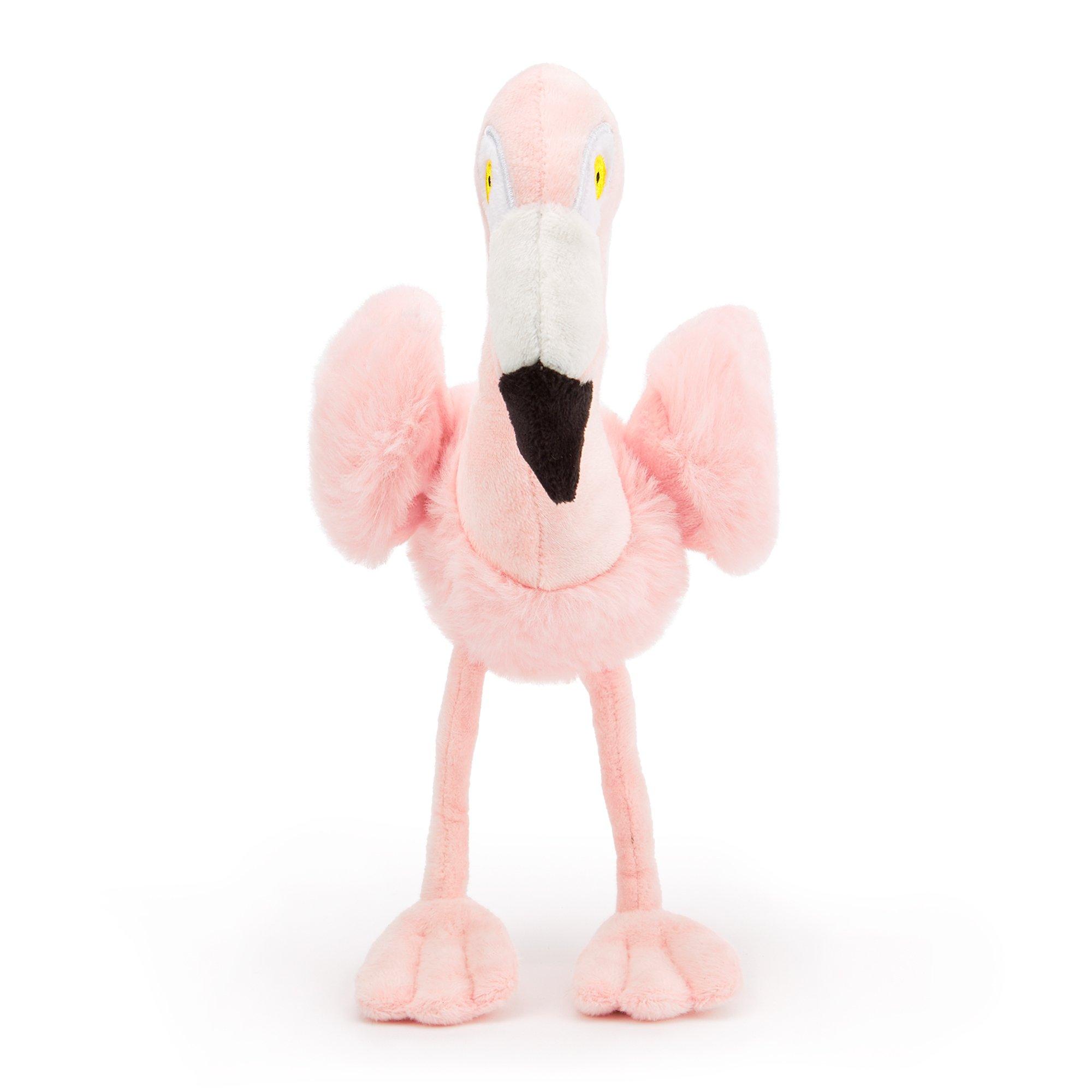 Pink - Zappi Co - Zappi Co Flamingo Soft Toy 20 cm ECO - 2