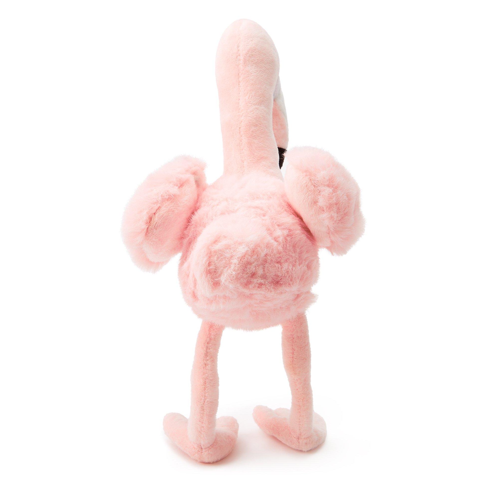 Pink - Zappi Co - Zappi Co Flamingo Soft Toy 20 cm ECO - 5