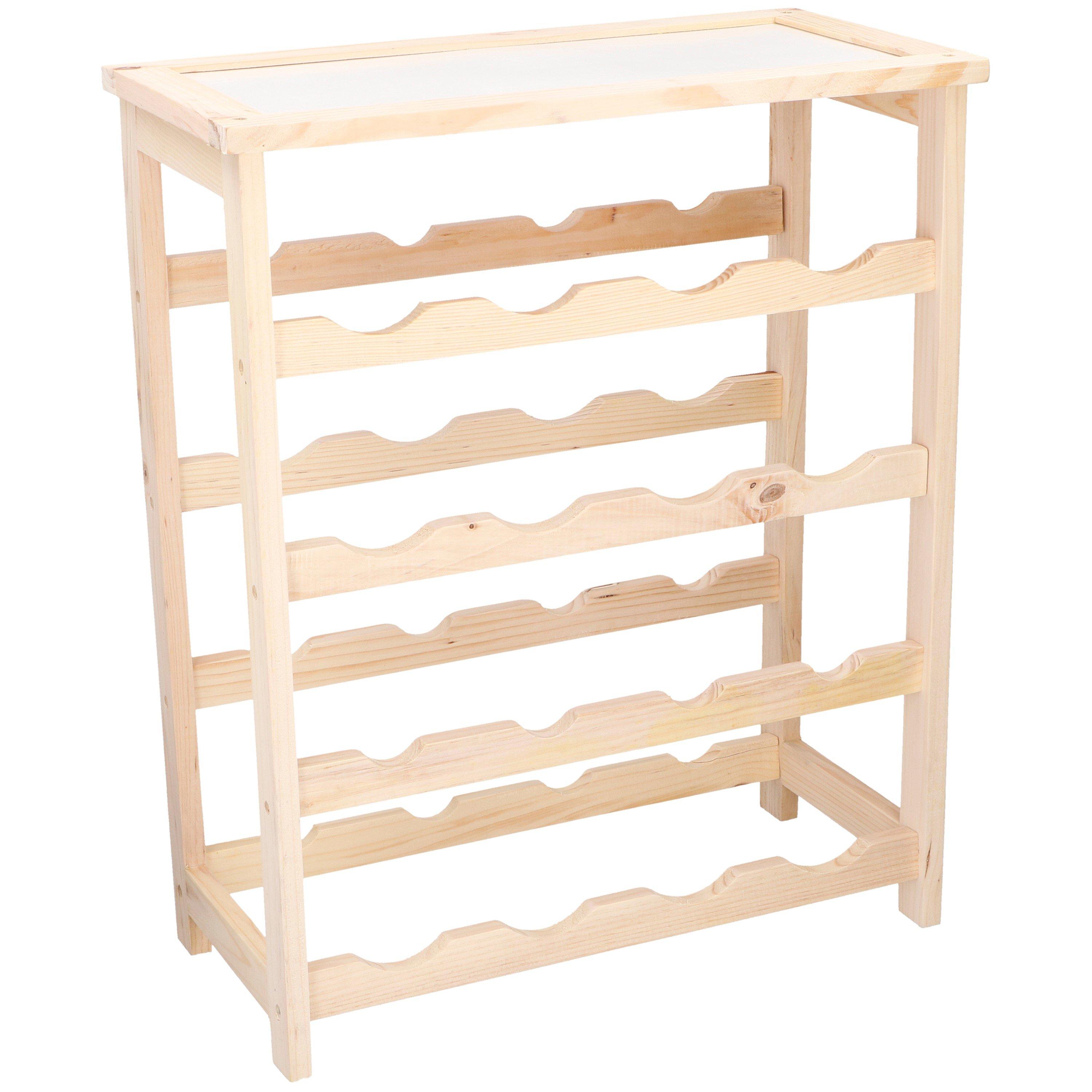 Meerkleurig - Alpina - Wine Rack for 16 Bottles 46x23x55cm - 2