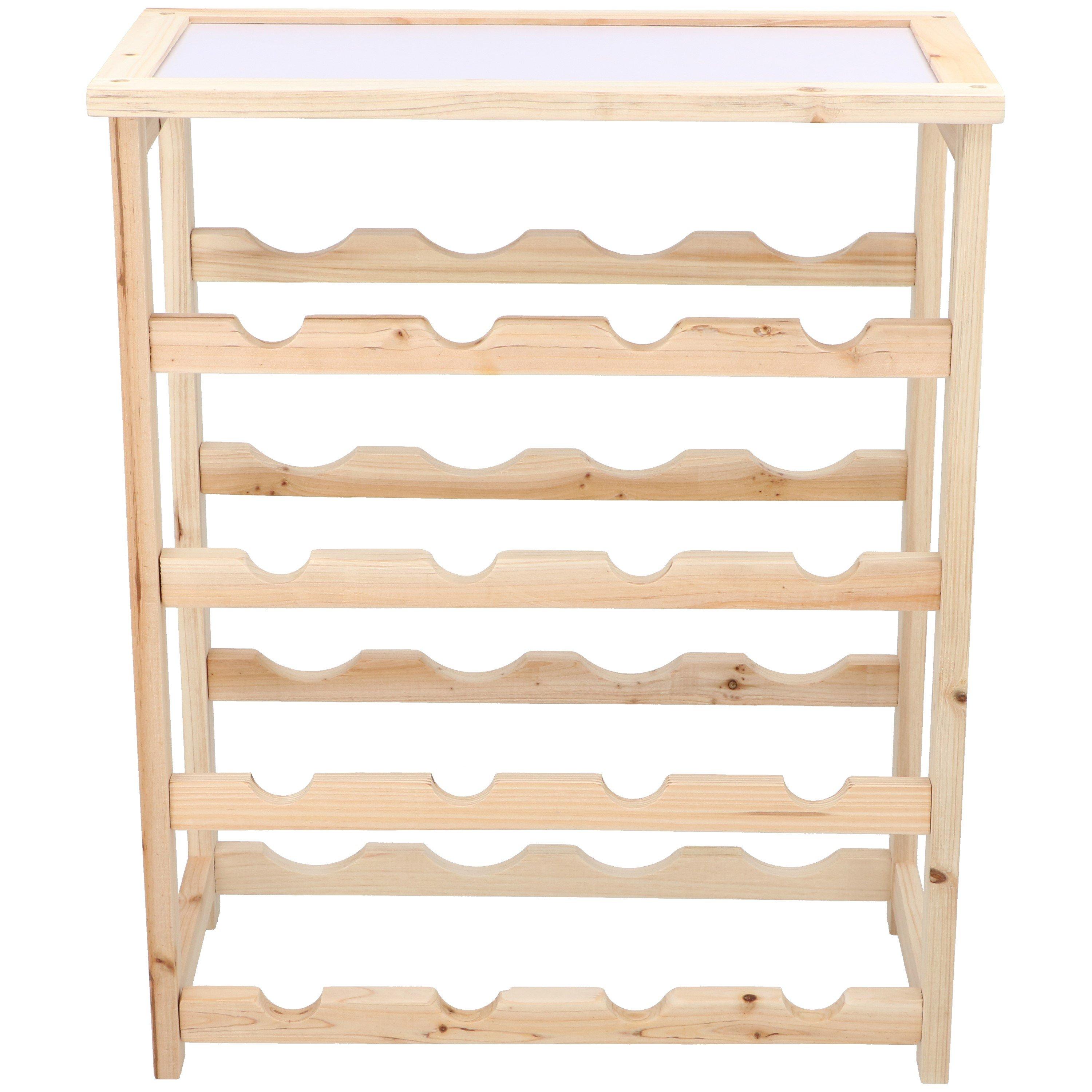Meerkleurig - Alpina - Wine Rack for 16 Bottles 46x23x55cm - 4