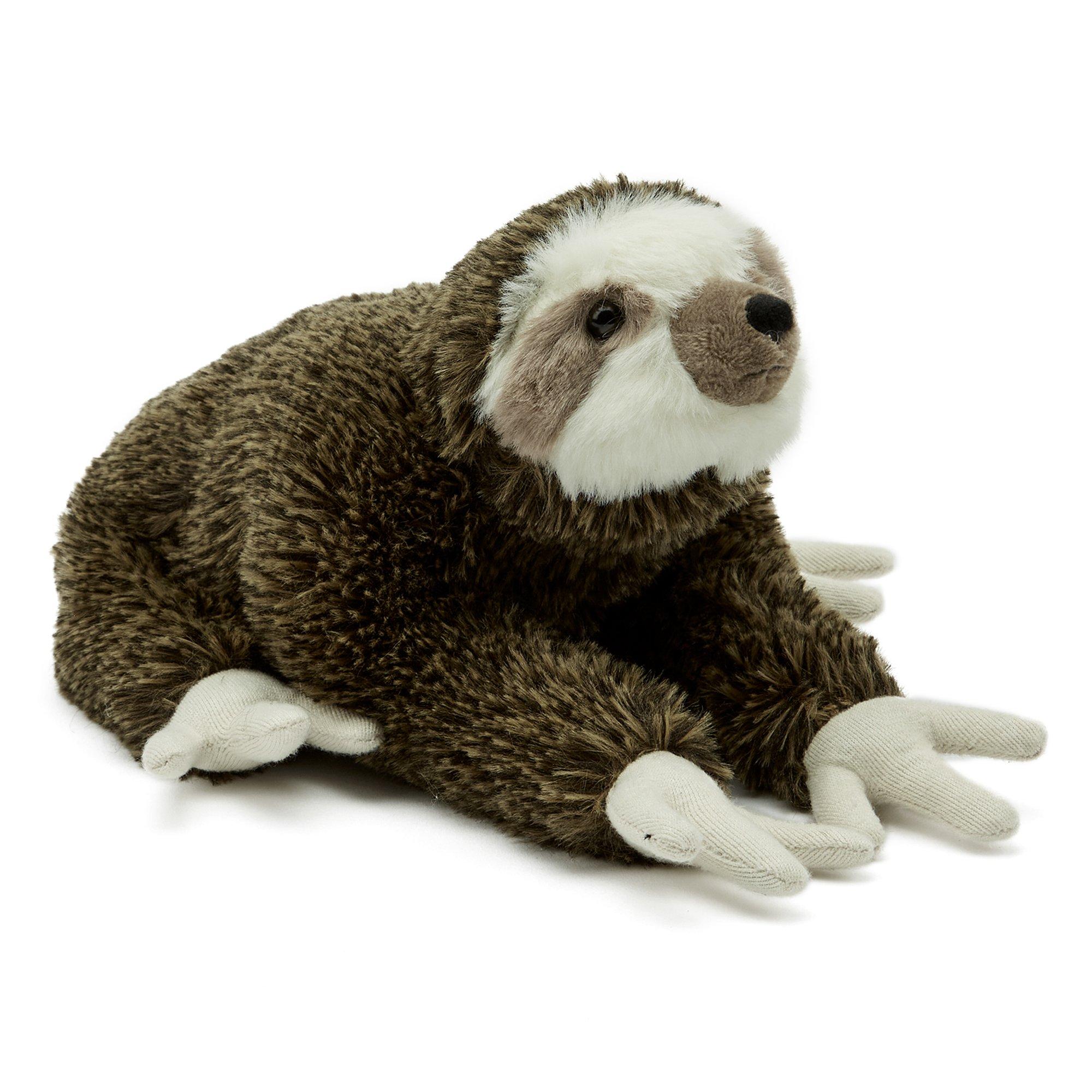 Brown - Zappi Co - Team Zappi Co Sloth Soft Toy 24 cm ECO - 1