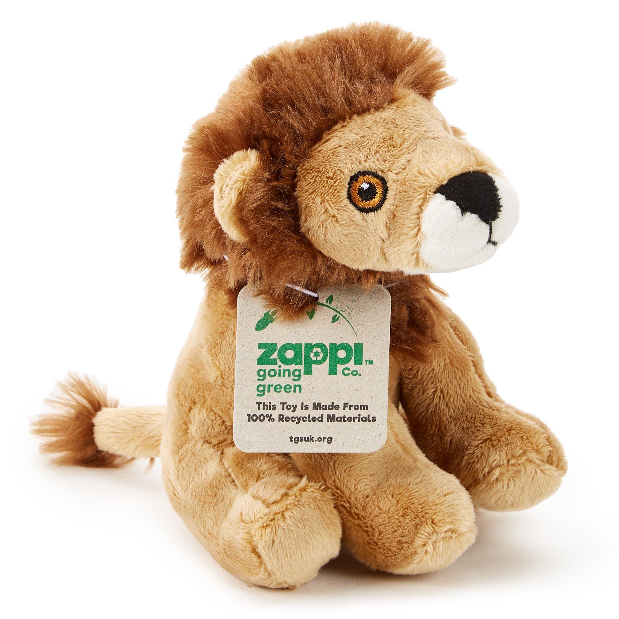 Multi - Zappi Co - Zappi Co Lion Soft Toy 17 cm ECO - 5