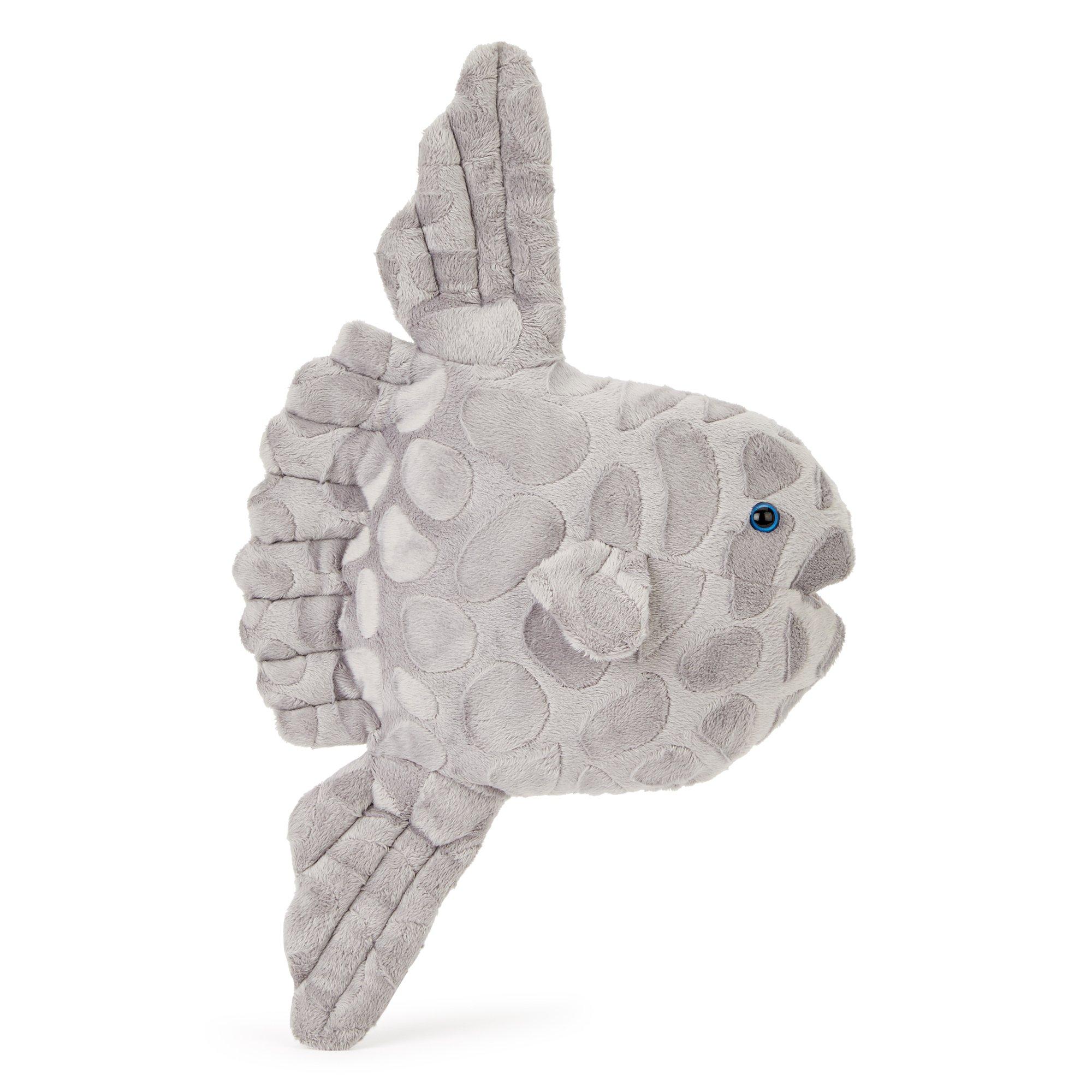 Grey - Zappi Co - Team Zappi Co Ocean Sunfish Soft Toy 23 cm - 1