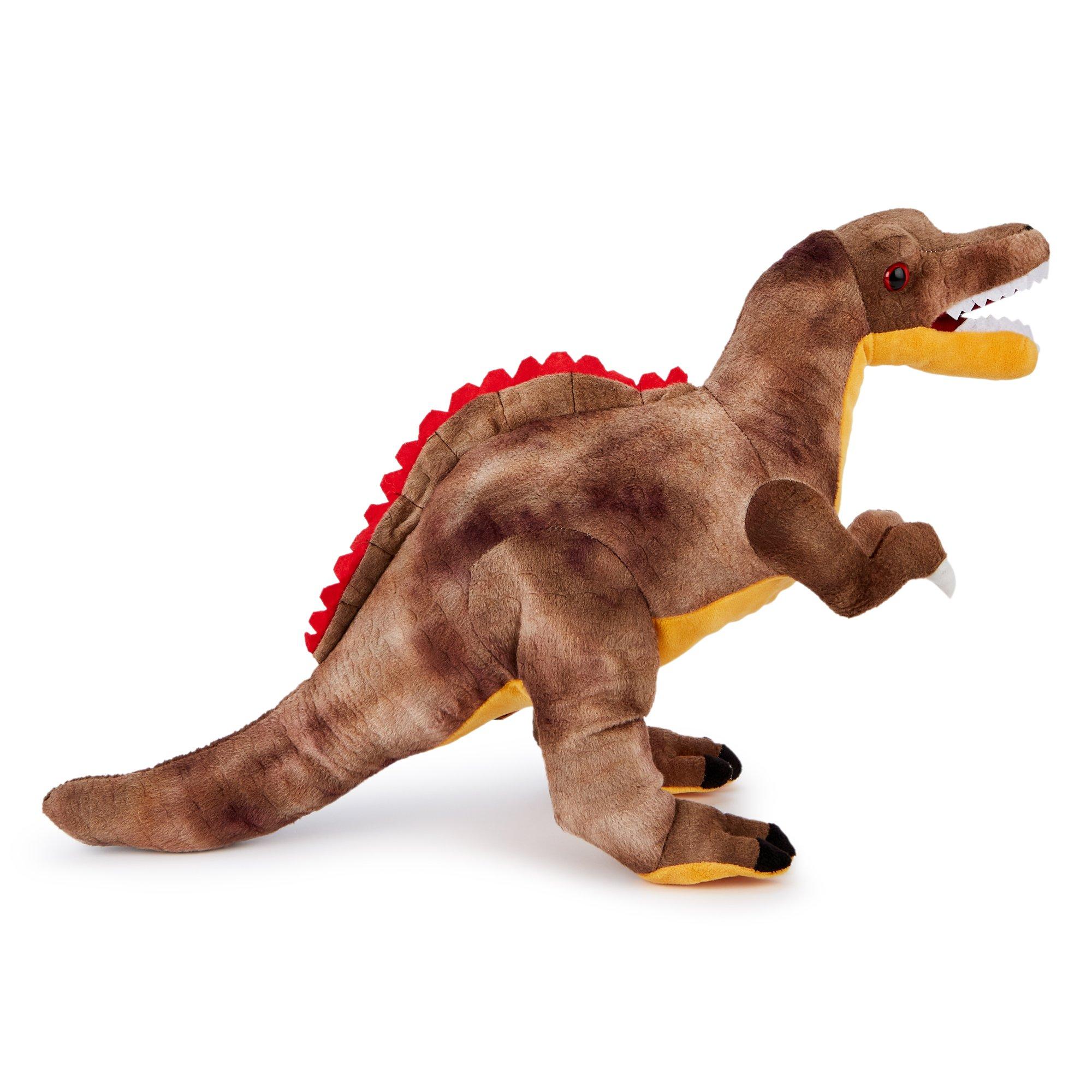 Brown - Zappi Co - Zappi Co Spinosaurus Soft Toy 53 cm - 4