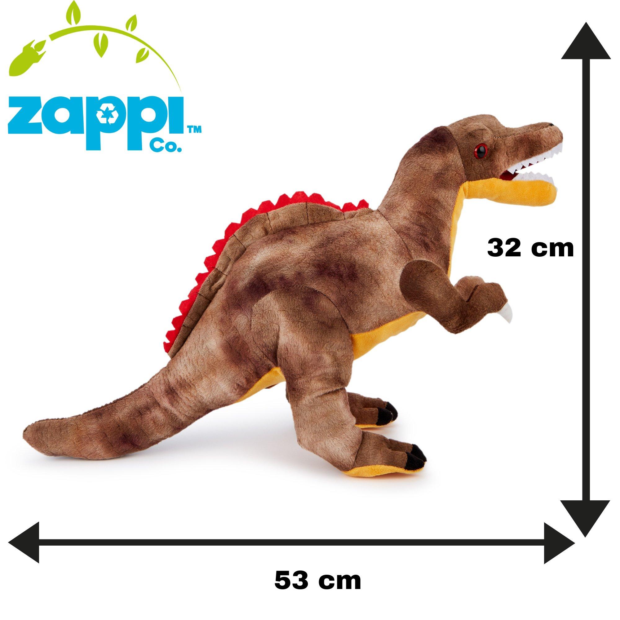 Brown - Zappi Co - Zappi Co Spinosaurus Soft Toy 53 cm - 6