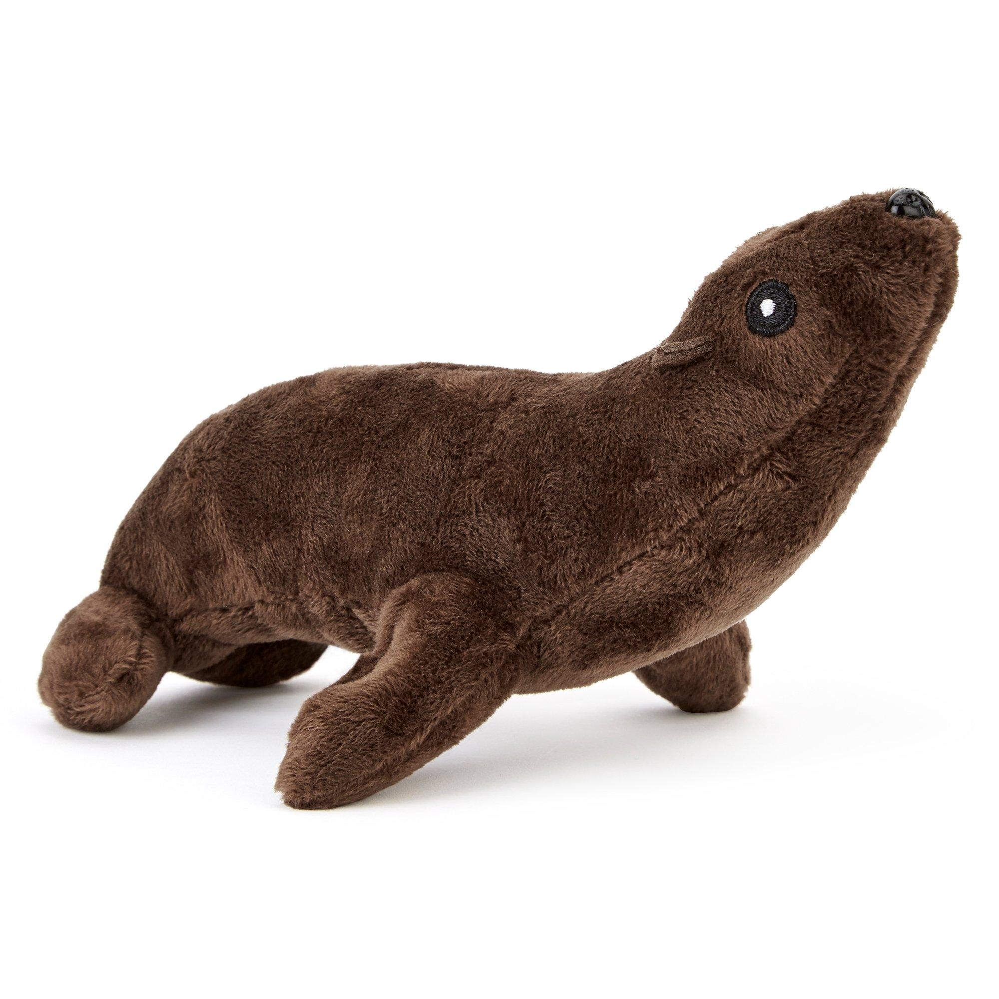 Zappi Co  Infant Team California Sea Lion Soft Toy 17 Cm - Brown