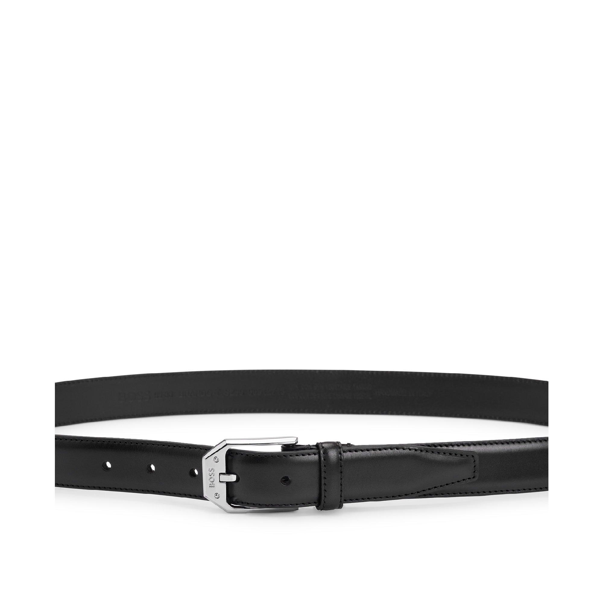 Black - Boss - Jemio Sz40 10249289 01 Leather Belt Mens - 3