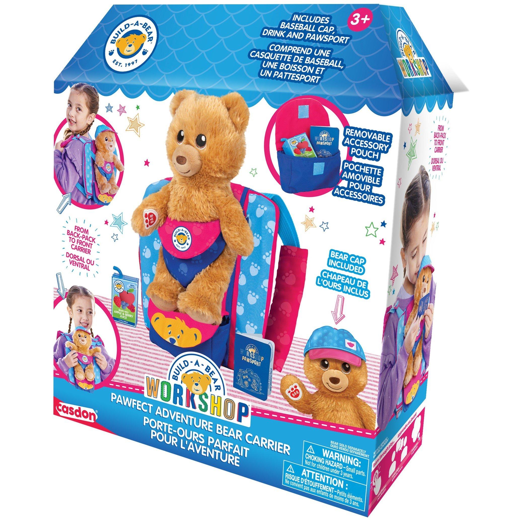 Casdon - Casdon - Build-A-Bear Workshop Pawfect Adventure Toy Bear Carrier - 2
