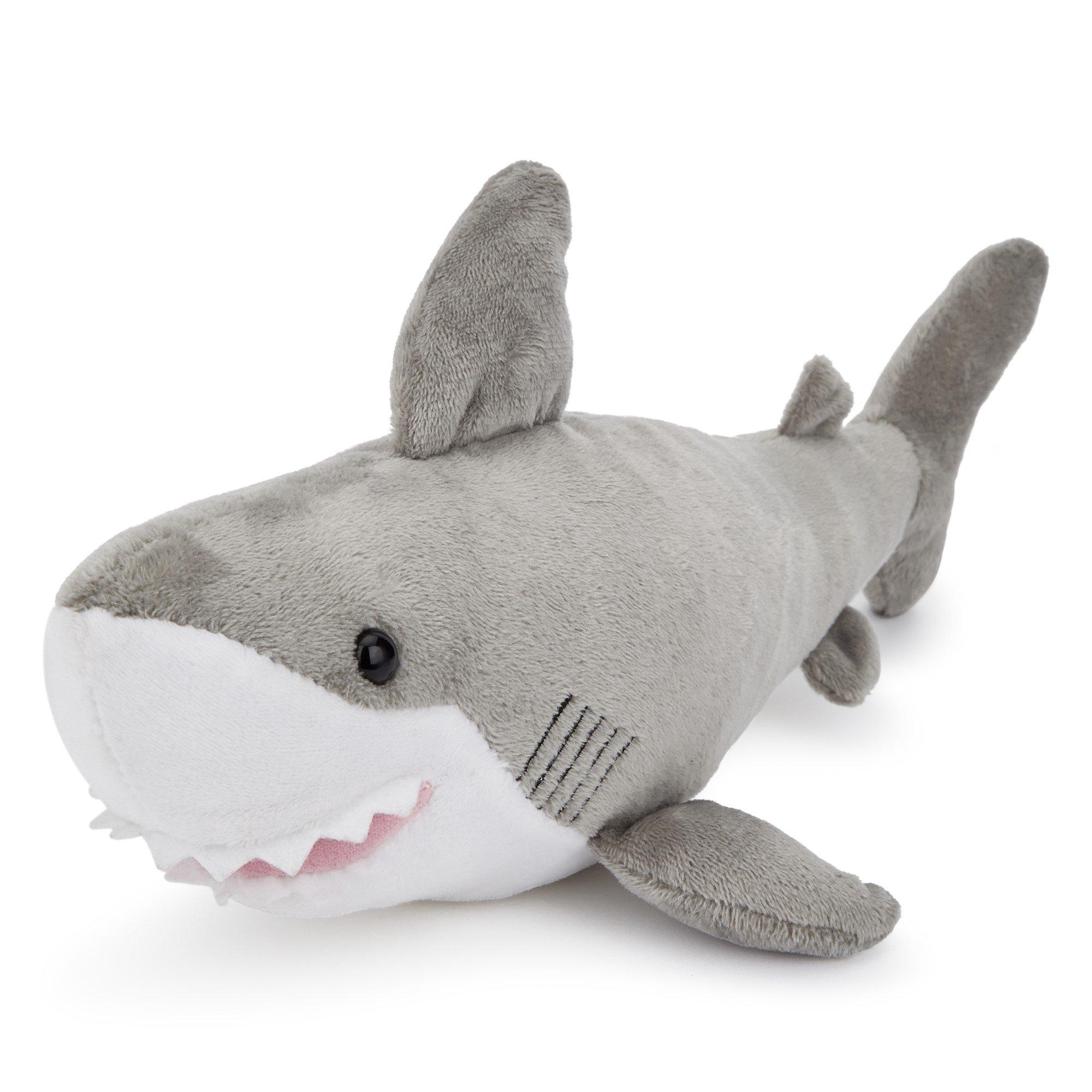 Grey - Zappi Co - Zappi Co Shark Soft Toy 31 cm - 3
