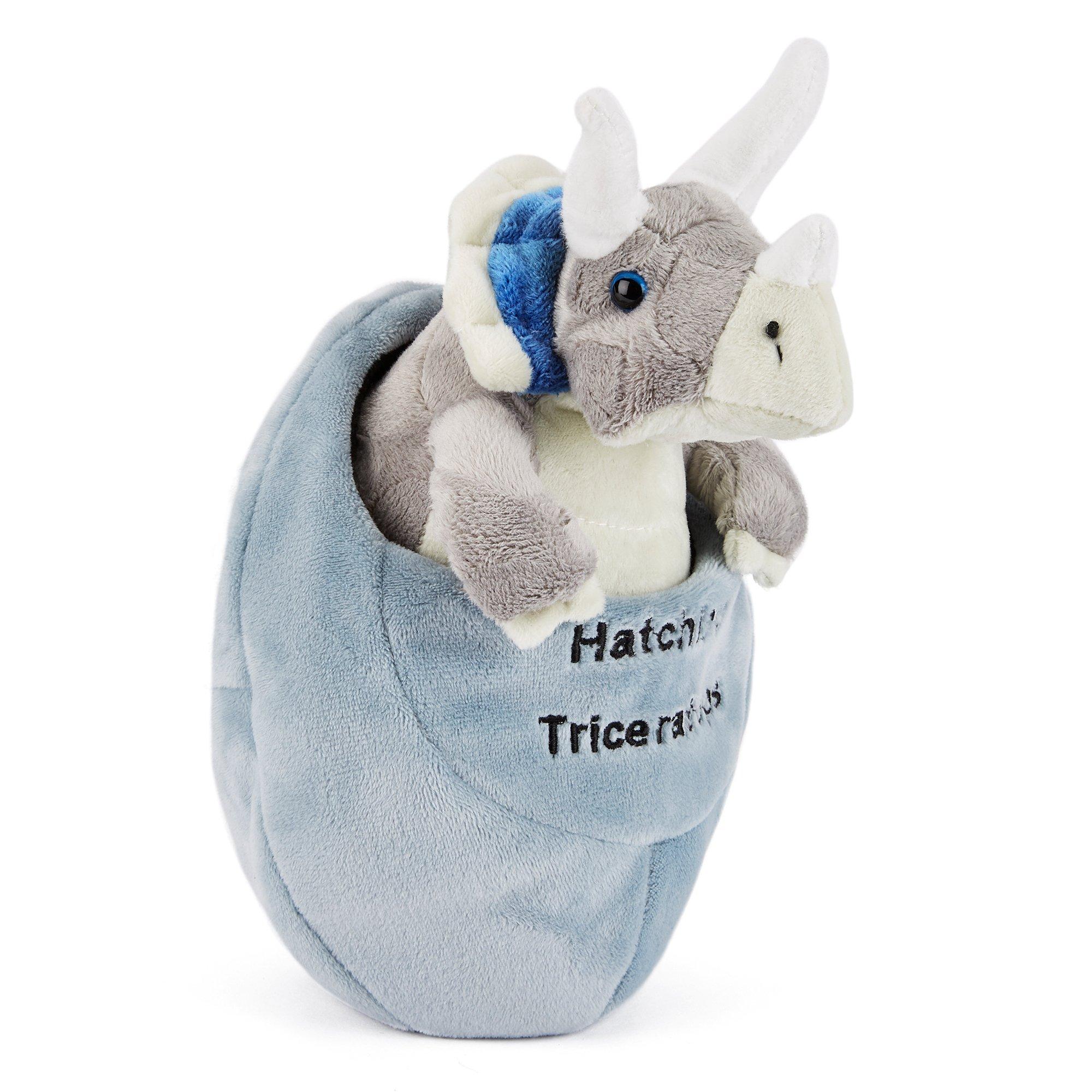 VIŠEBOJAN - Zappi Co - Zappi Co Triceratops Hatching Soft Toy 22 cm - 2