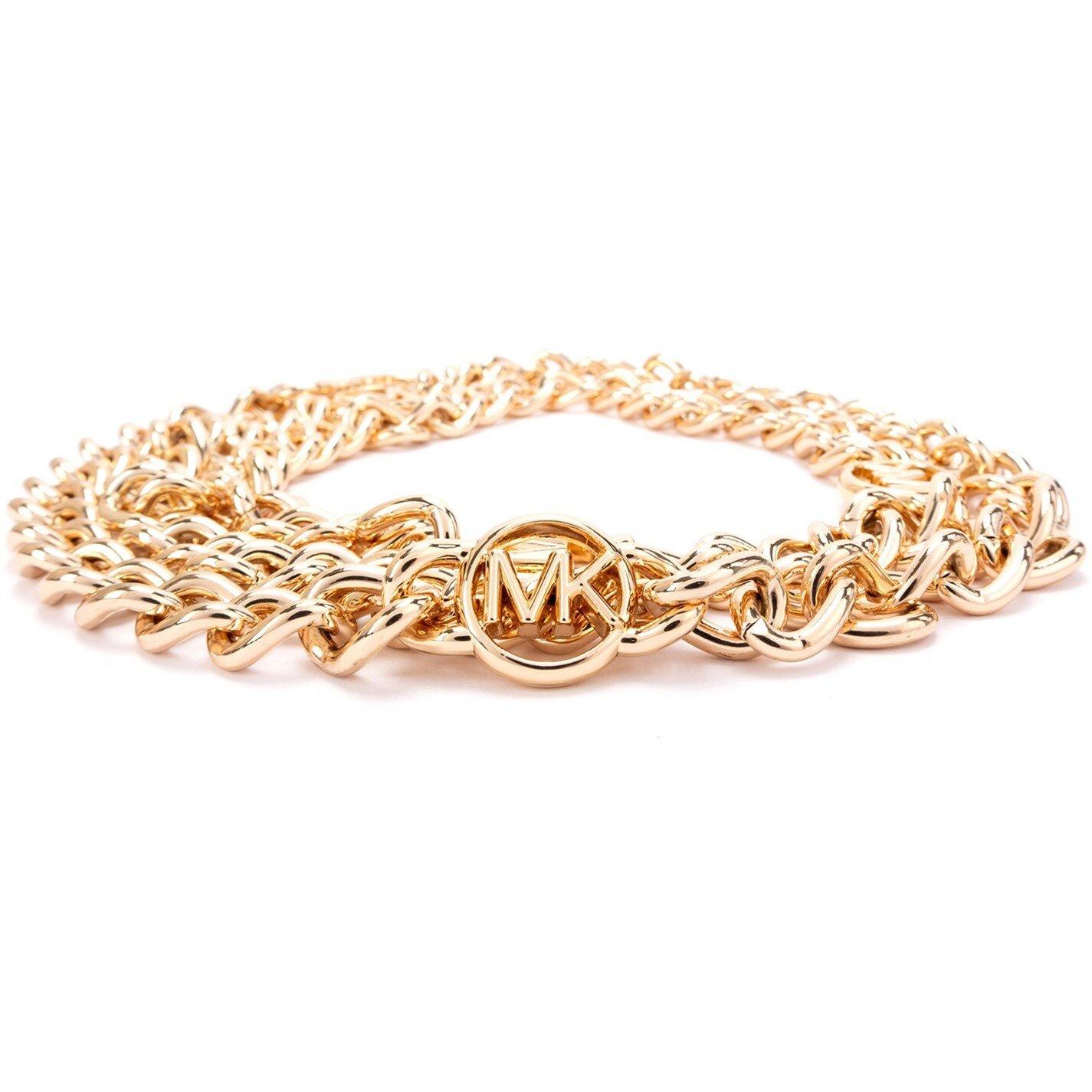 MICHAEL Michael Kors Women's Logo Chain Belt
